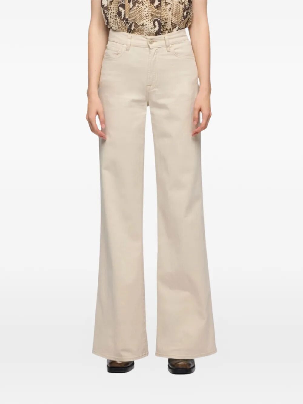 LOTTA HIGH-RISE AND WIDE LEG JEANS 7UG20E39U73C5 (7 for all mankind / ジーンズ ) | 7 for all mankind (セブンフォーオールマンカインド)(4)