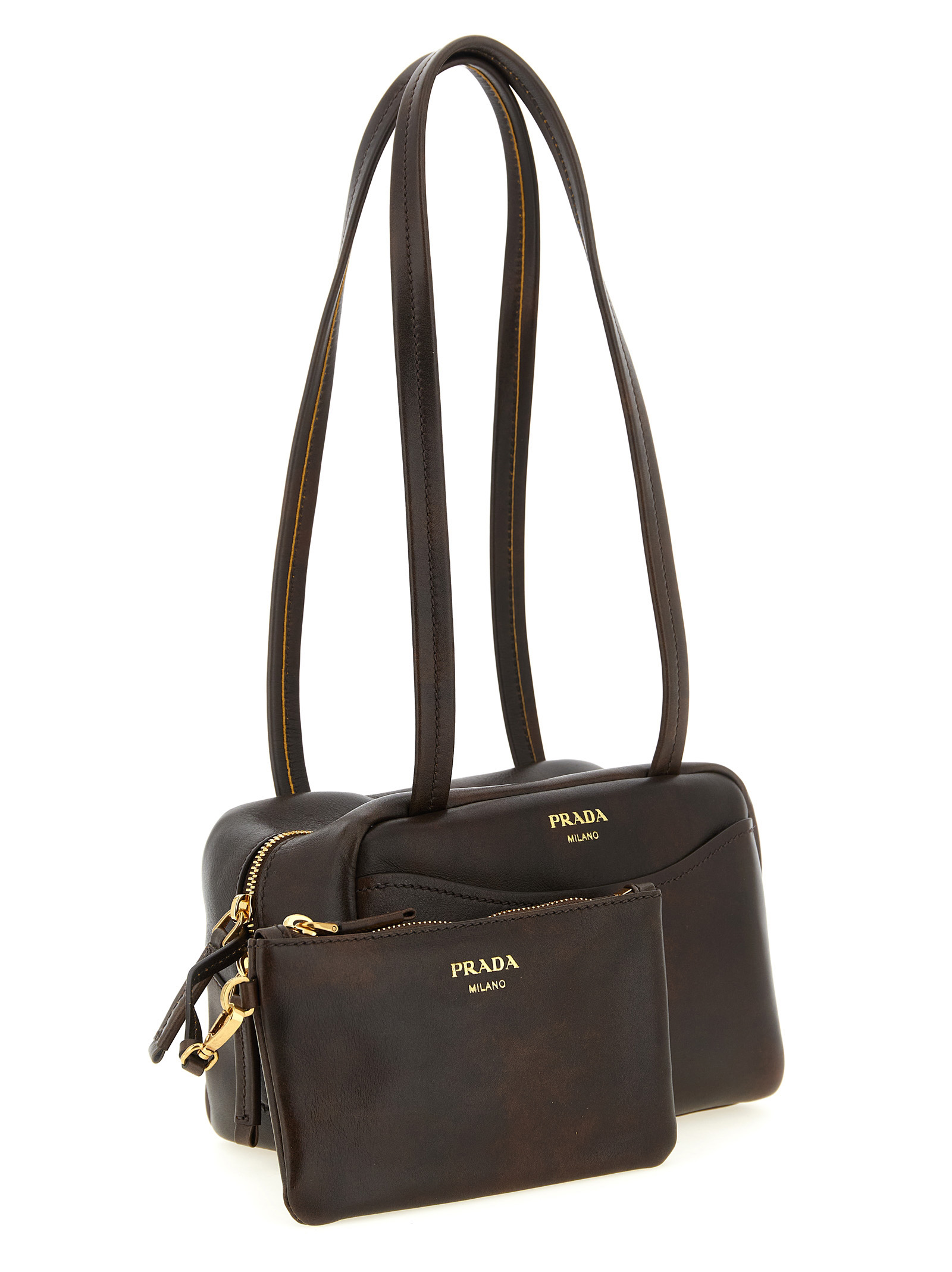 'Prada Carry' mini top case 1BB167VOOO2ZQ6F0324 (Prada / ハンドバッグ・ショルダーバッグ ) | Prada (プラダ)(2)