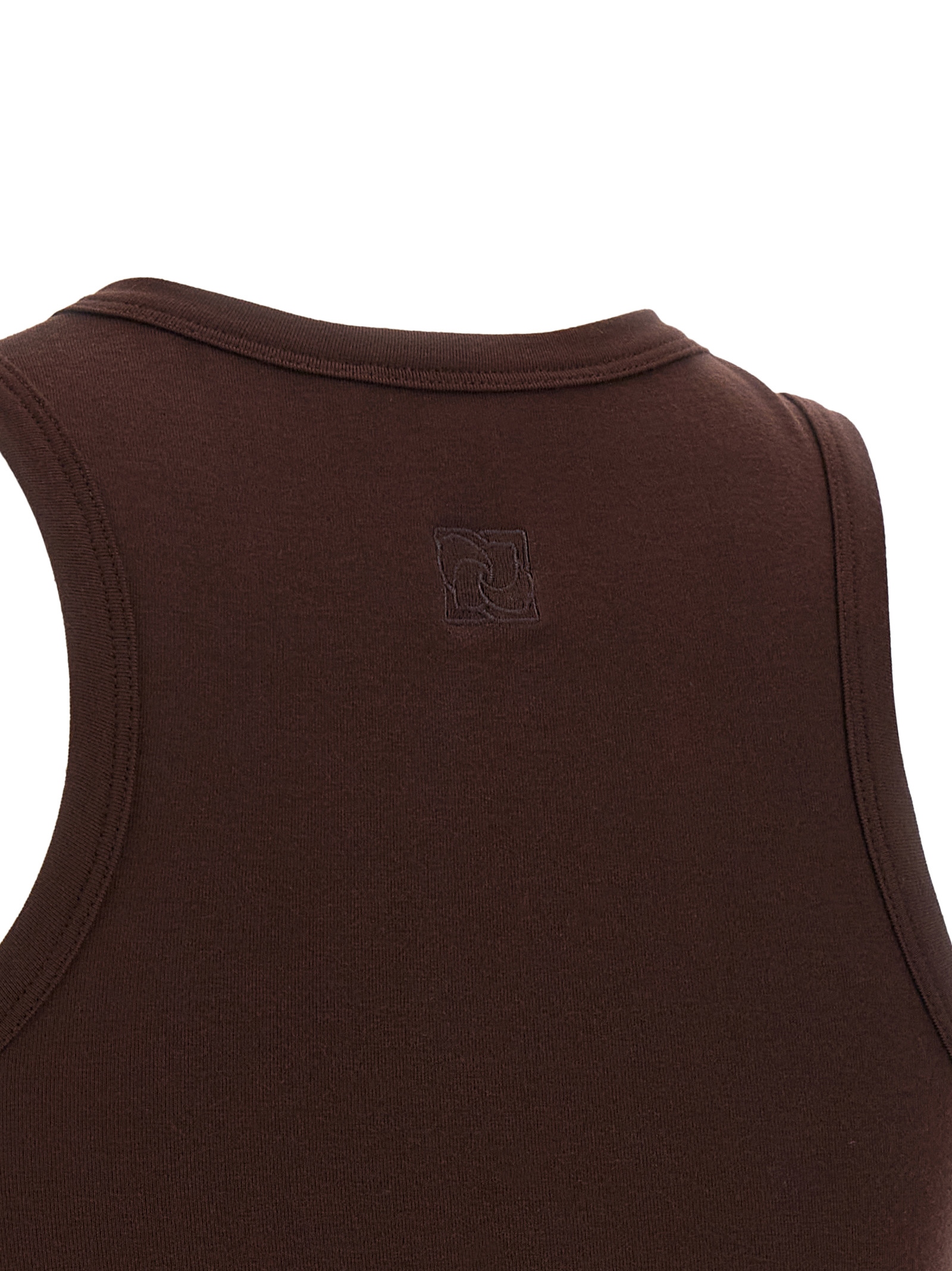 '05' top 166526BROWN (MAGDA BUTRYM / タンクトップ・キャミソール ) | MAGDA BUTRYM (マグダブトリム)(3)