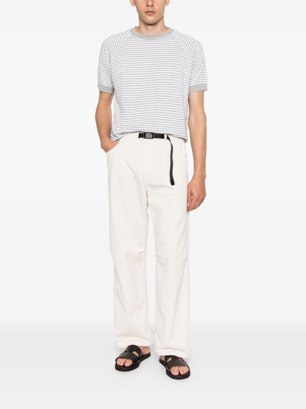 WHITE SAND Trousers White 26SU9326004 (WHITE SAND / パンツ ) | WHITE SAND (ホワイトサンド)(3)