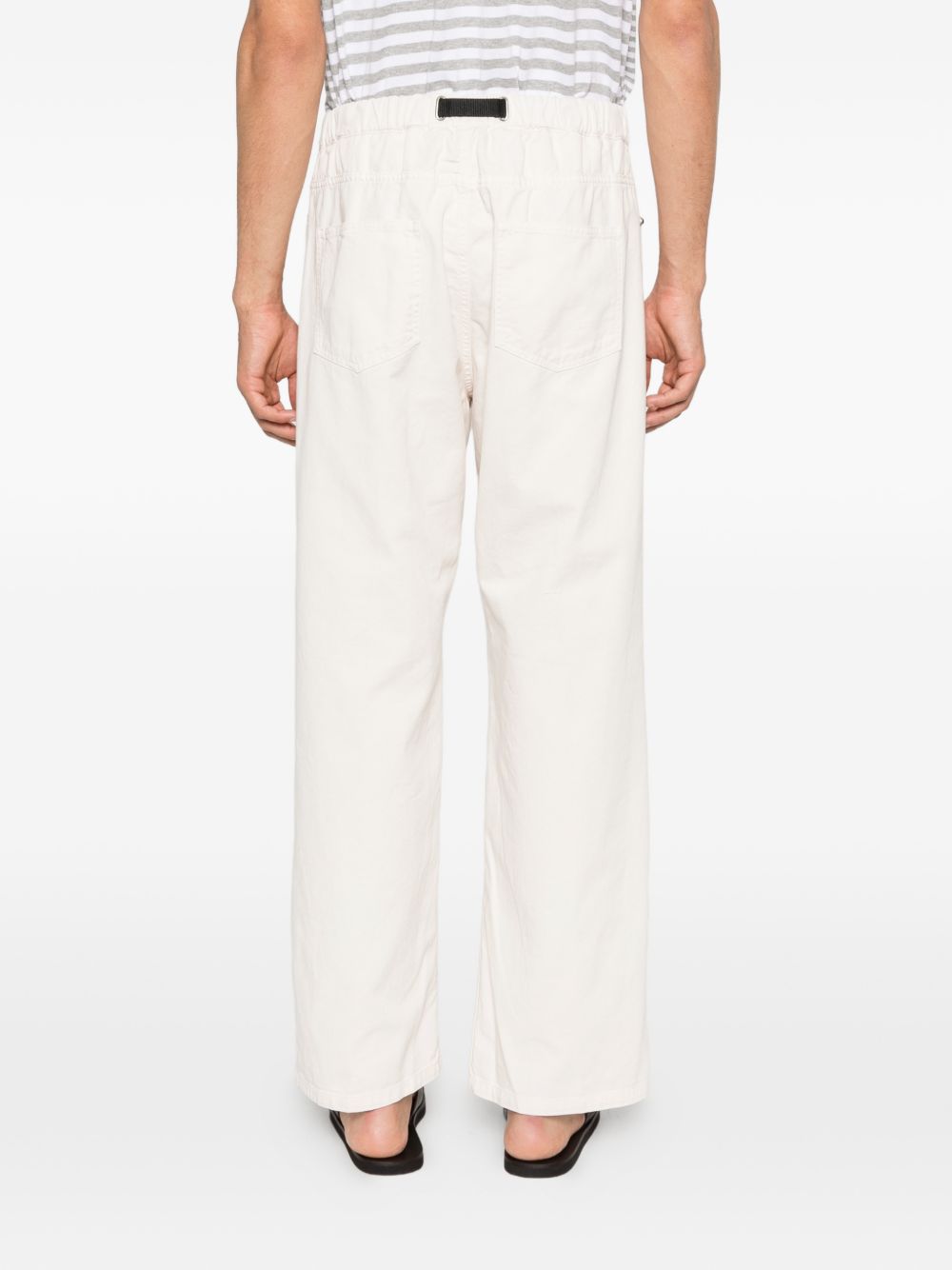 WHITE SAND Trousers White 26SU9326004 (WHITE SAND / パンツ ) | WHITE SAND (ホワイトサンド)(1)