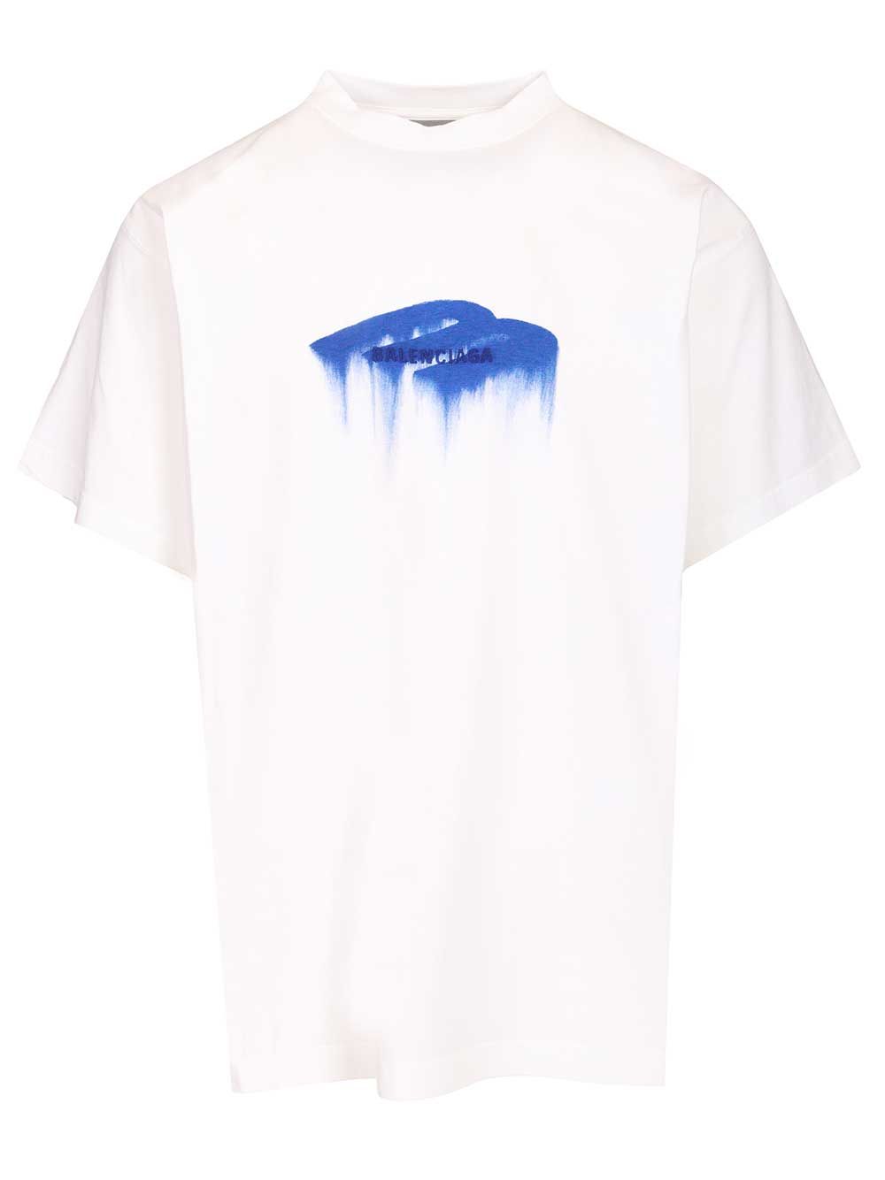 OVERSIZED T-SHIRT TYPE LOGO 850345TUVJ89000 (Balenciaga / Tシャツ・カットソー ) | Balenciaga (バレンシアガ)
