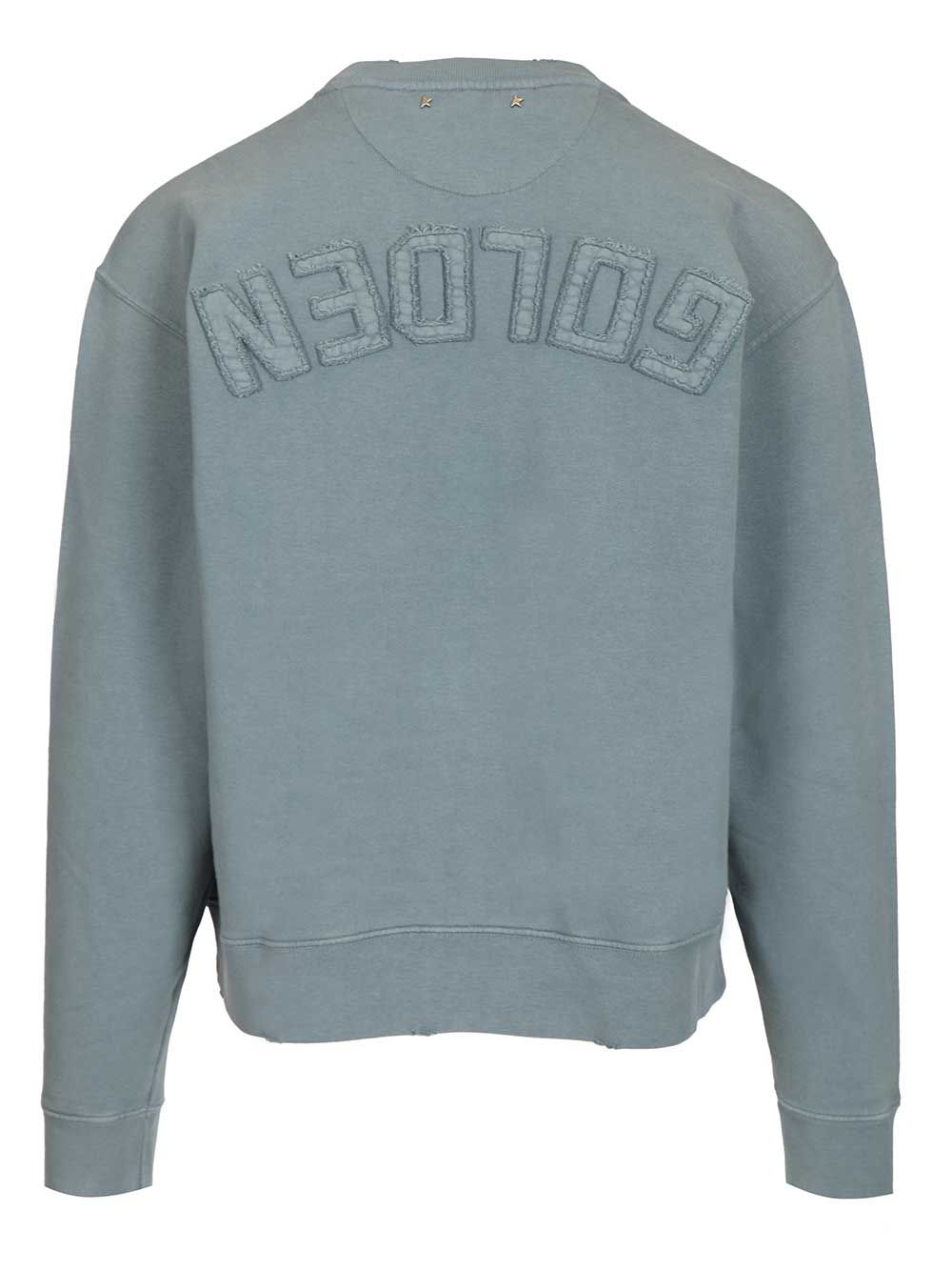 BOXI SWEATSHIRT FADED COTTON FLEECE LOGO PATCH GUP01872P00177250813 (Golden Goose / スウェット・フーディー ) | Golden Goose (ゴールデングース)(1)