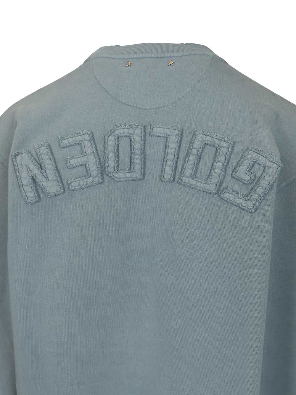 BOXI SWEATSHIRT FADED COTTON FLEECE LOGO PATCH GUP01872P00177250813 (Golden Goose / スウェット・フーディー ) | Golden Goose (ゴールデングース)(3)
