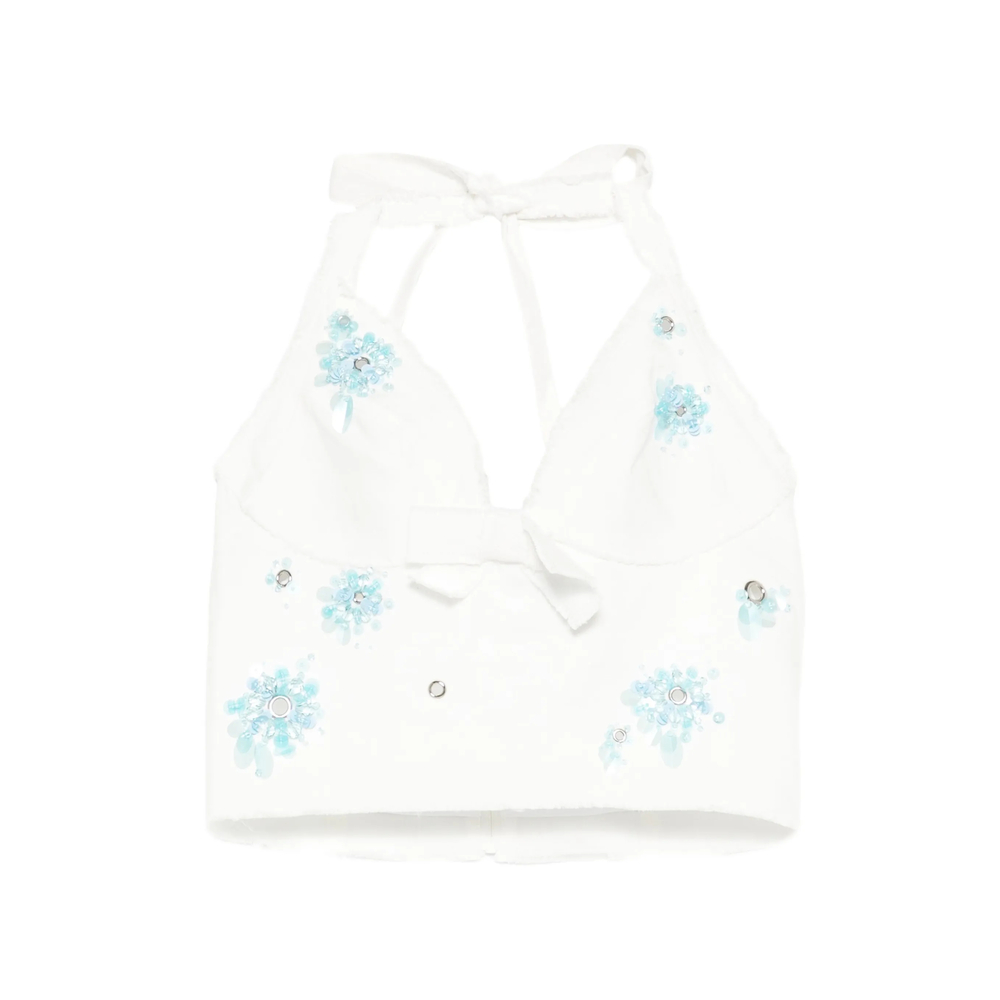 Top Shushu/tong FSDFTO06ZEP401WH100 (SHUSHU/TONG / タンクトップ・キャミソール ) | SHUSHU/TONG (シュシュ/トング)