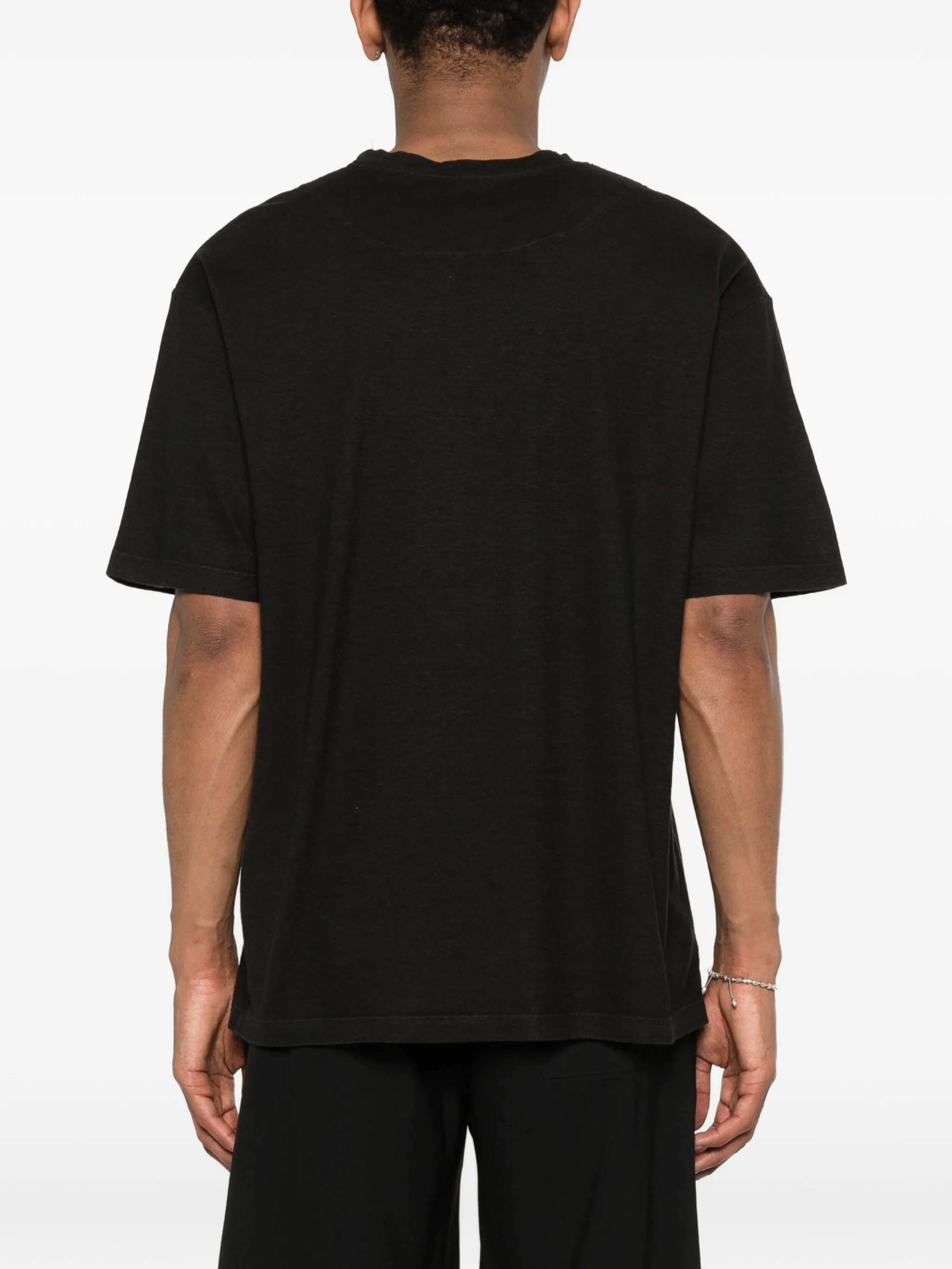 120% LINO T-shirts and Polos Black 33ALIM79I2000G308S01S0065R (120% lino / Tシャツ・カットソー ) | 120% lino (120% リノ)(3)