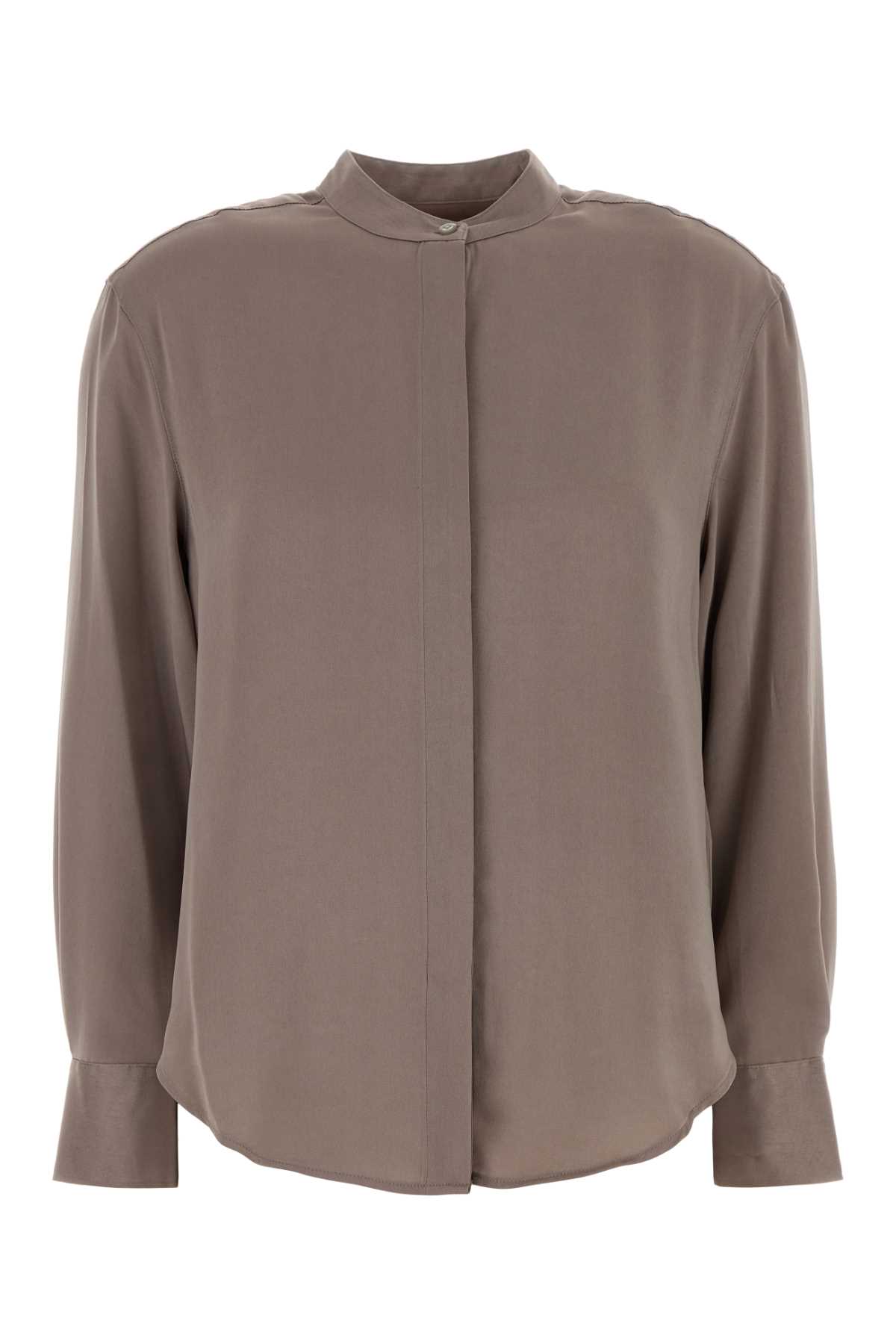 Antiqued pink satin shirt LV044F103G8WX (Calvin Klein / シャツ・ブラウス ) | Calvin Klein (カルバン・クライン)