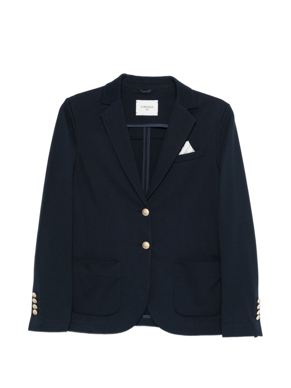 CIRCOLO 1901 ネイビー ジャケット Circolo 1901 Jackets FD3836447（ブレザー・ジャケット）｜CIRCOLO