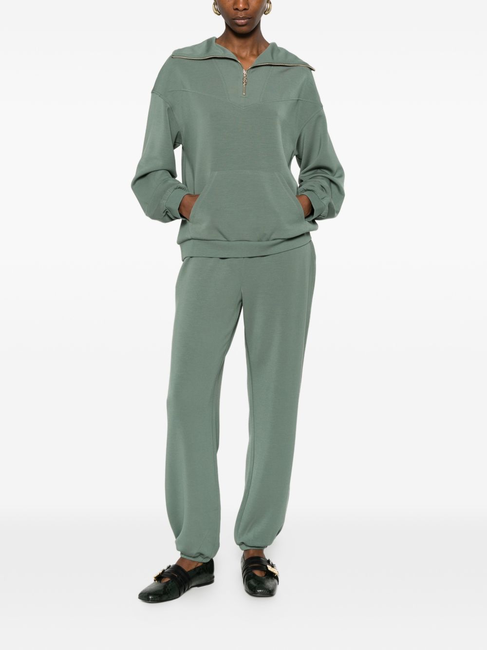 Liu Jo Dresses Green TA6223JS86976009 (LIU•JO / スウェット・フーディー ) | LIU•JO (リュー・ジョー)(2)