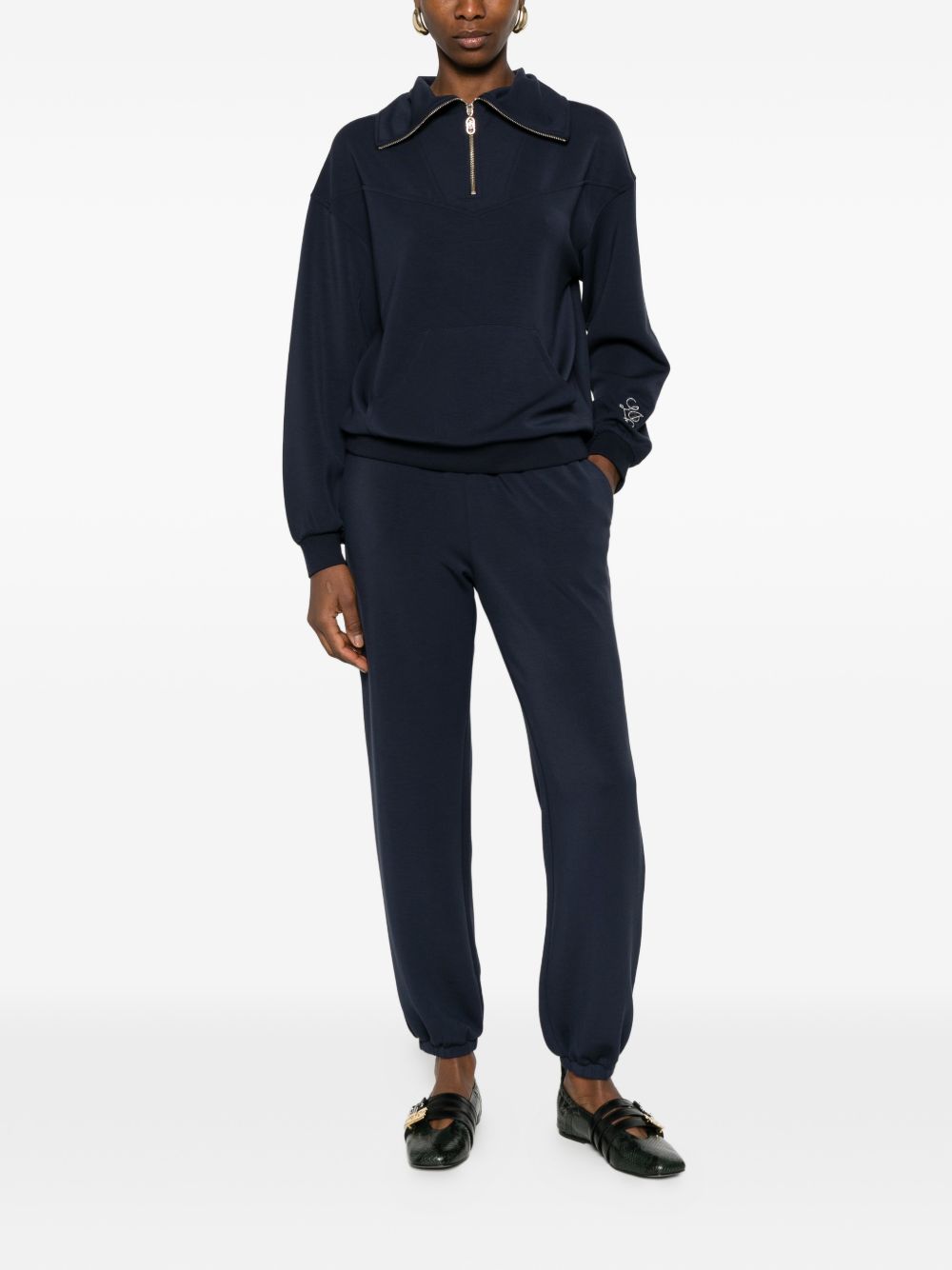 Liu Jo Dresses Blue TA6223JS86993924 (LIU•JO / スウェット・フーディー ) | LIU•JO (リュー・ジョー)(1)