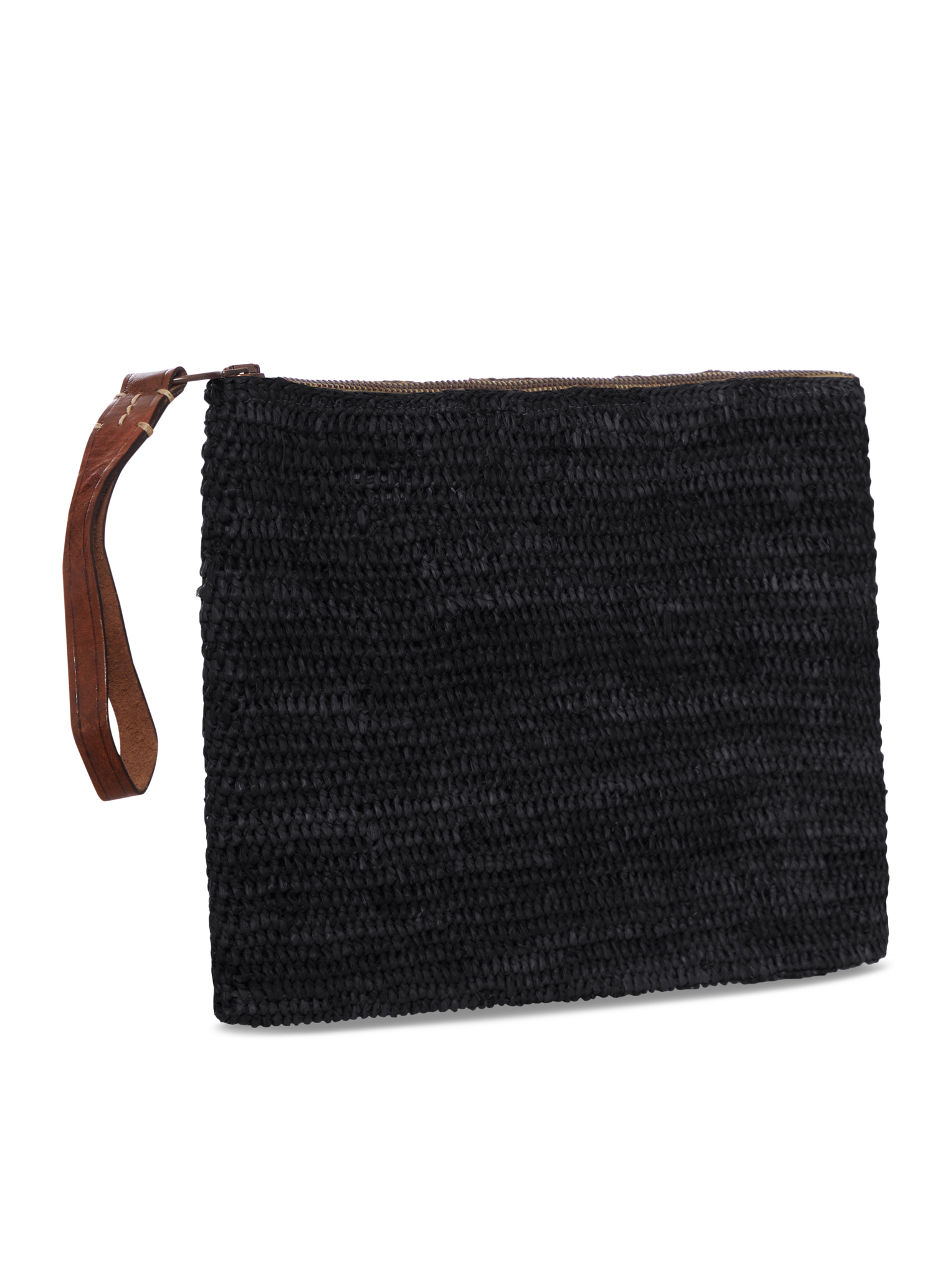 AMPY RAFFIA CLUTCH AMPYBLACK (IBELIV / クラッチバッグ・ポーチ ) | IBELIV (アイビリーブ)(1)