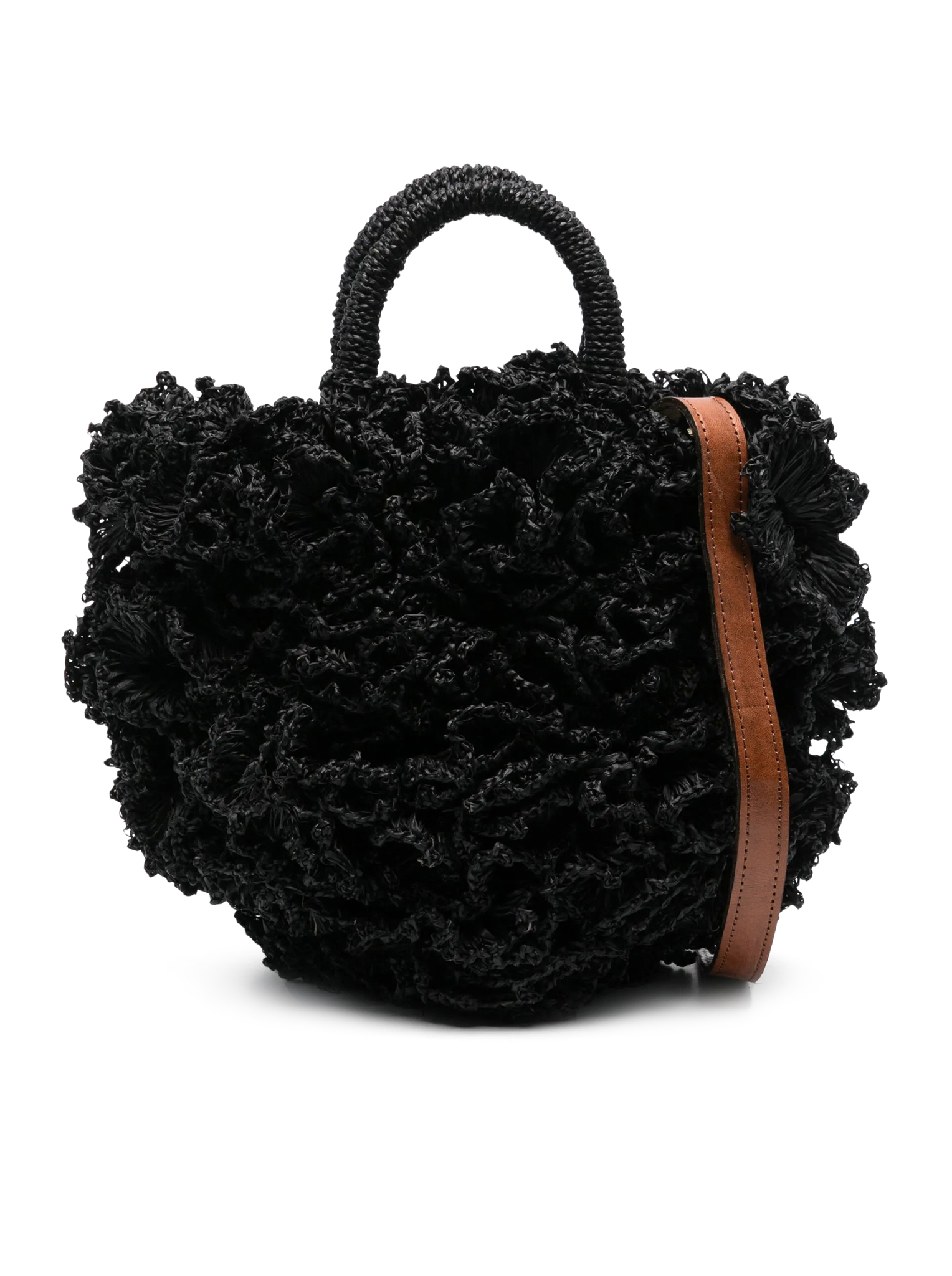 CORAL RAFFIA BAG CORALBLACK (IBELIV / ハンドバッグ・ショルダーバッグ ) | IBELIV (アイビリーブ)