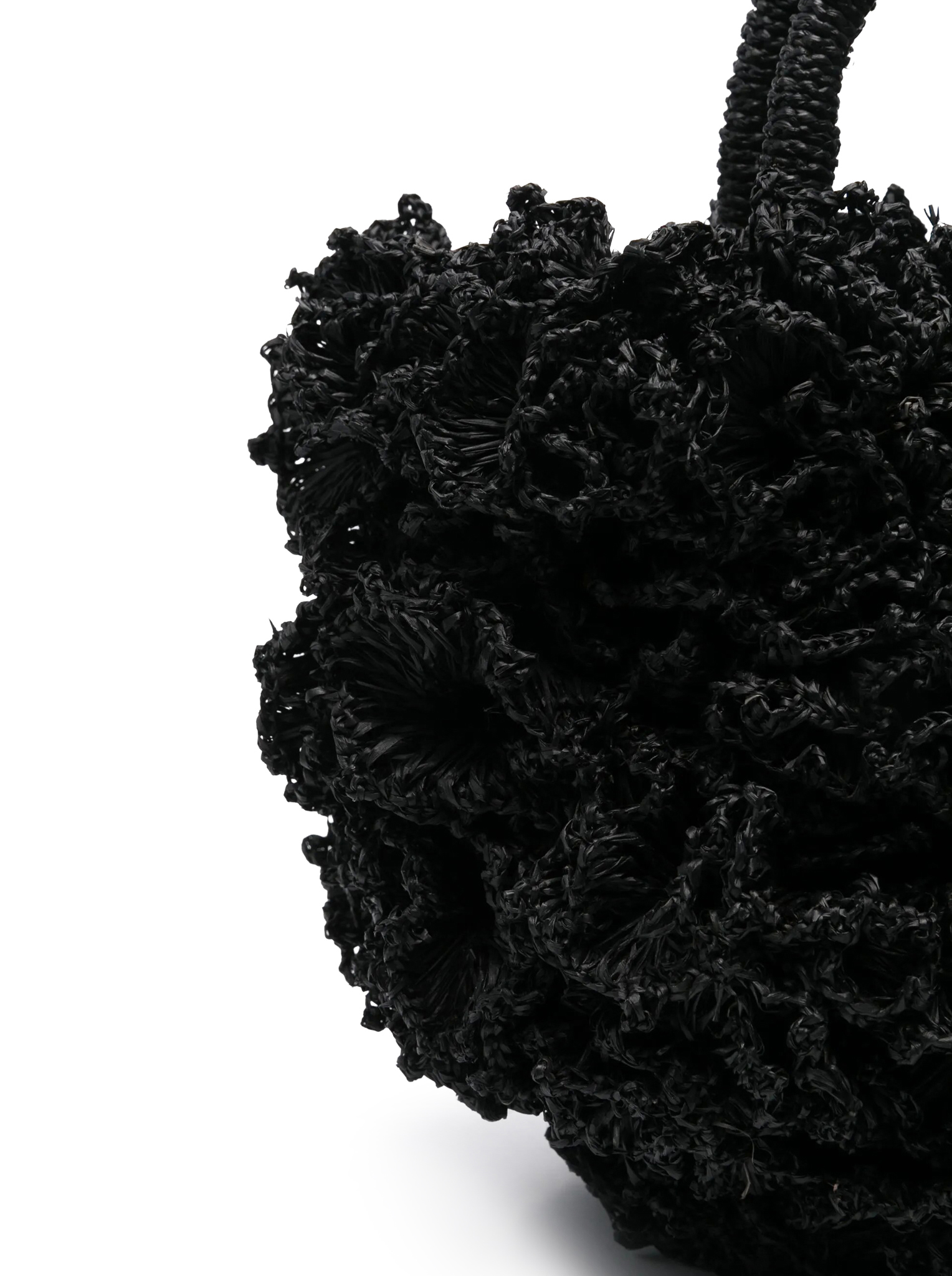 CORAL RAFFIA BAG CORALBLACK (IBELIV / ハンドバッグ・ショルダーバッグ ) | IBELIV (アイビリーブ)(2)