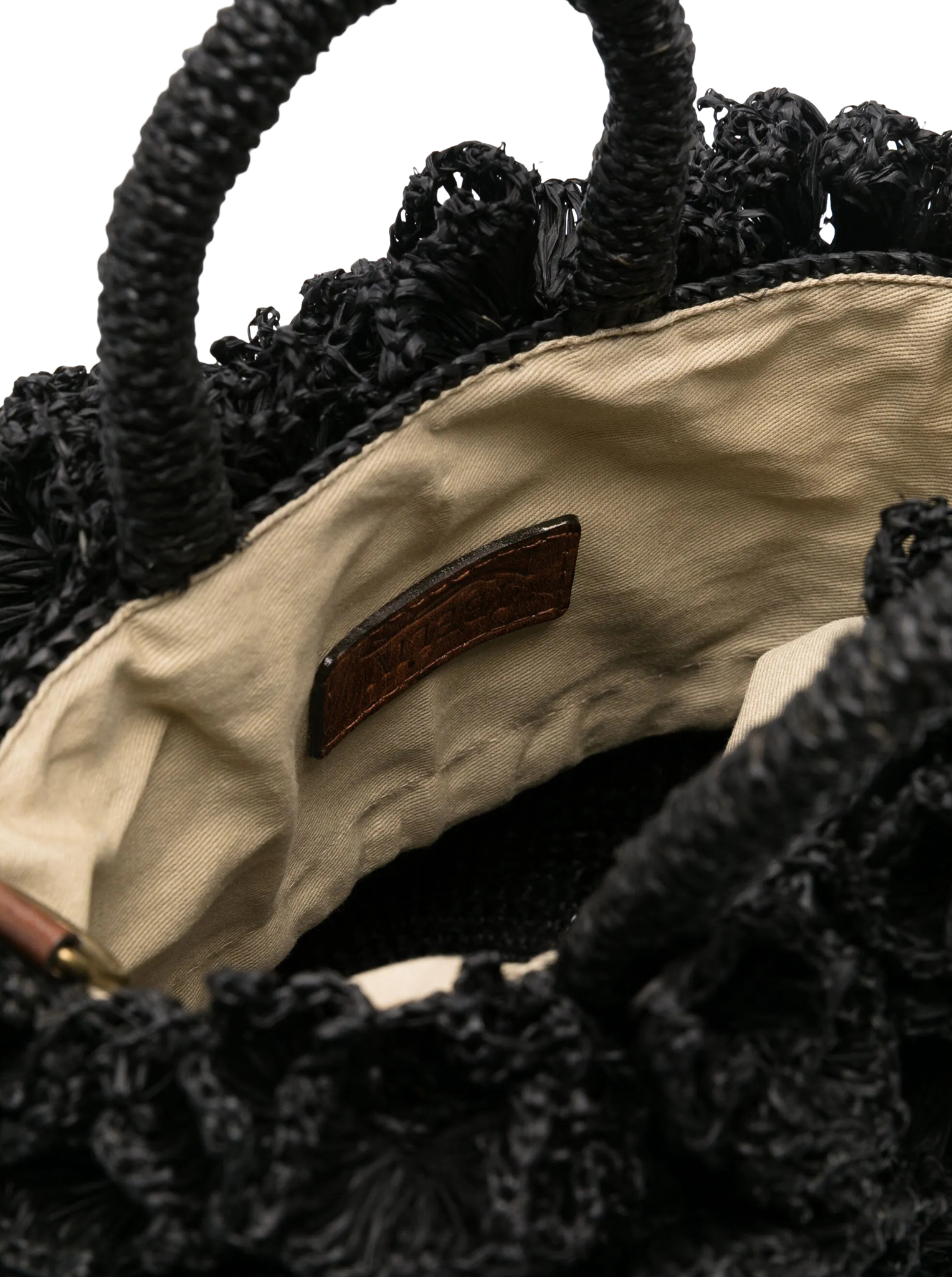 CORAL RAFFIA BAG CORALBLACK (IBELIV / ハンドバッグ・ショルダーバッグ ) | IBELIV (アイビリーブ)(3)