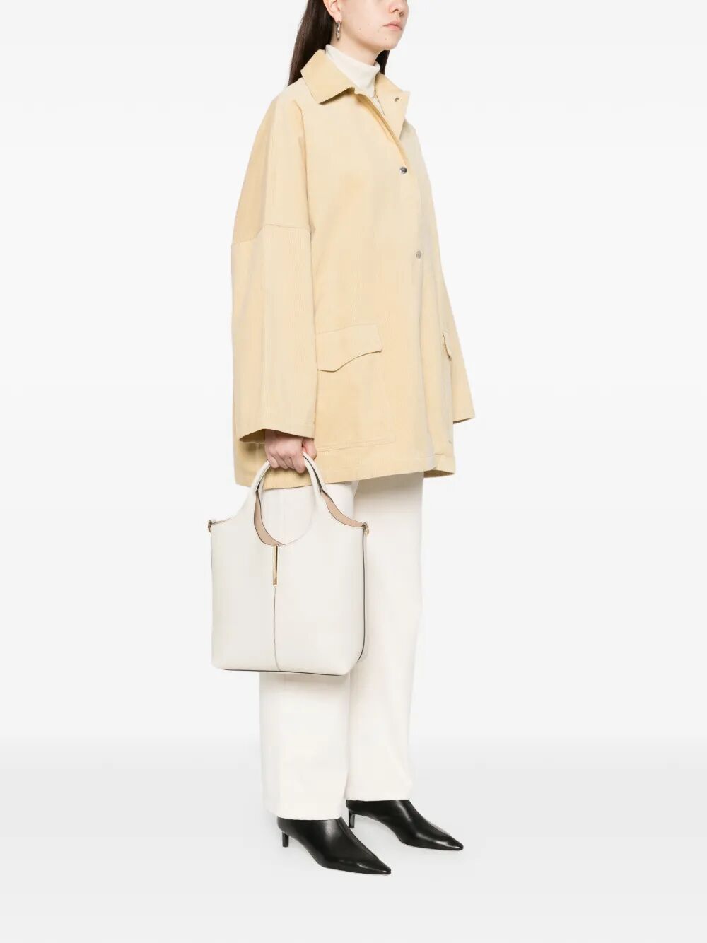 LEATHER SMALL TOTE BAG XBWEBRF0200UBL1O92 (Tod's / ハンドバッグ・ショルダーバッグ ) | Tod's (トッズ)(4)