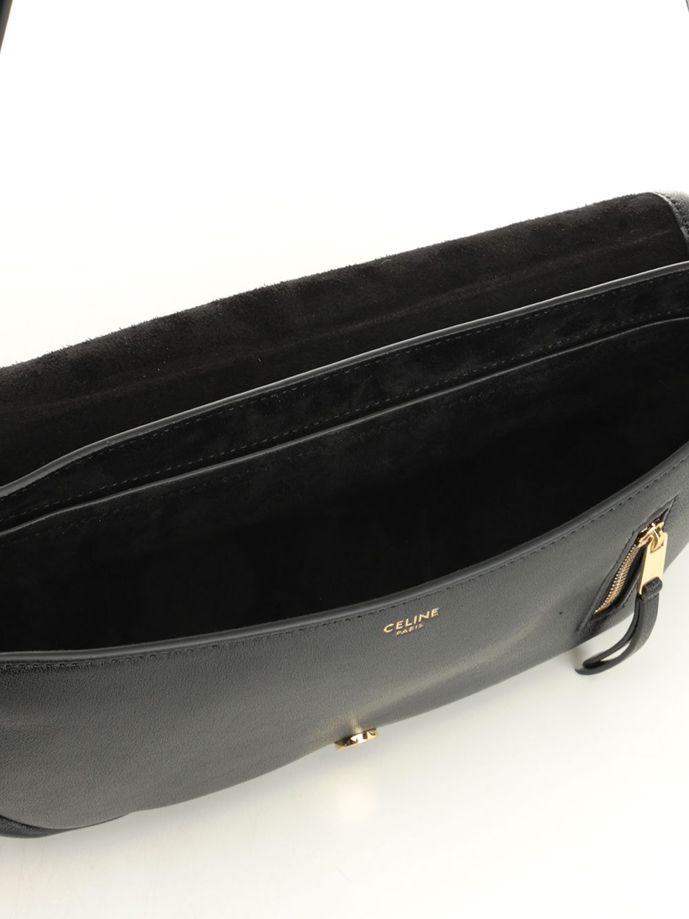 SMALL HALFMOON SOFT TRIOMPHE SUPPLE SHINY LAMBSKIN L1037377838NO (CELINE / ハンドバッグ・ショルダーバッグ ) | CELINE (セリーヌ)(3)