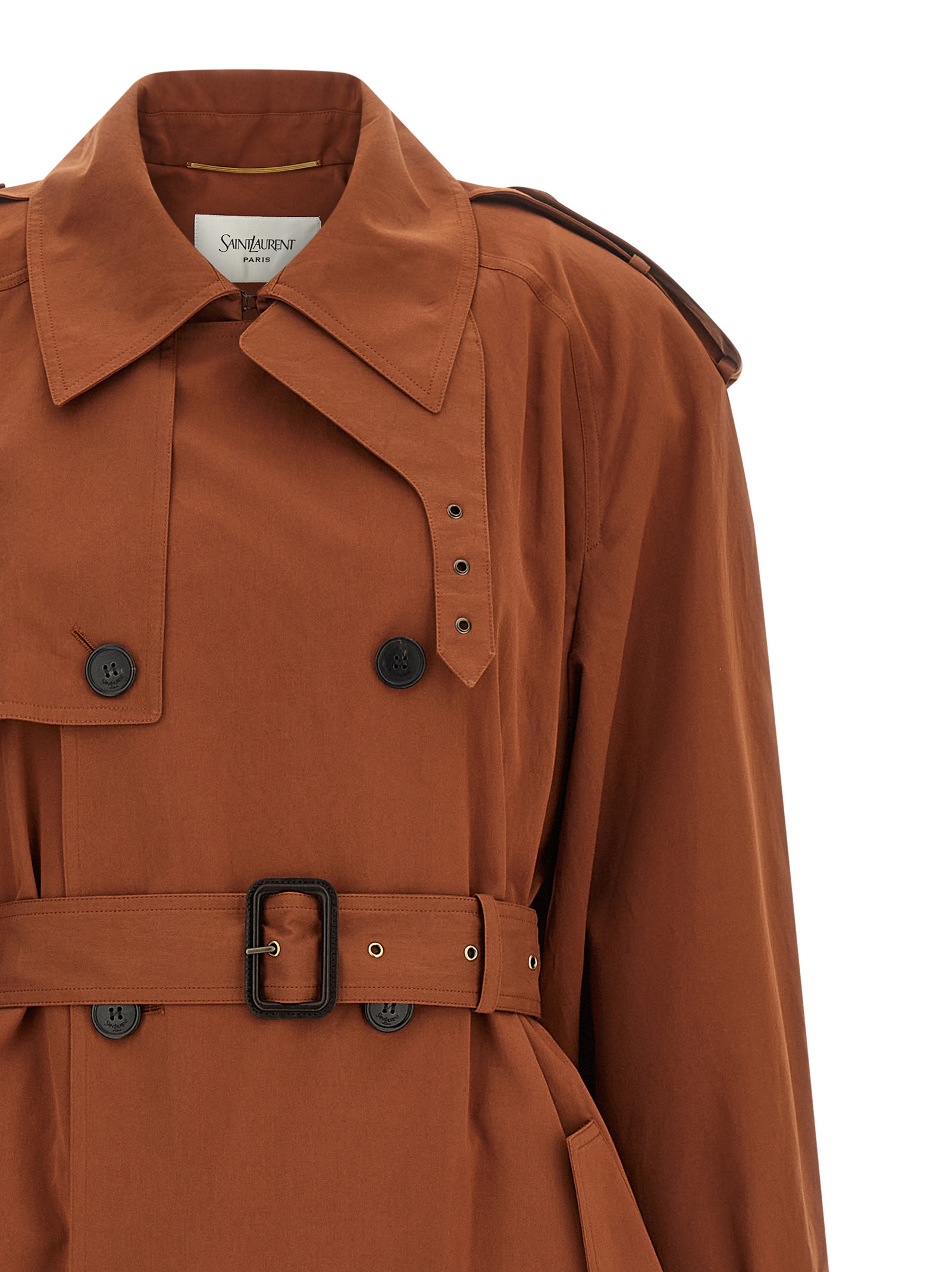 Double-breasted trench coat 851259Y6J952089 (Saint Laurent / コート ) | Saint Laurent (サンローラン)(2)
