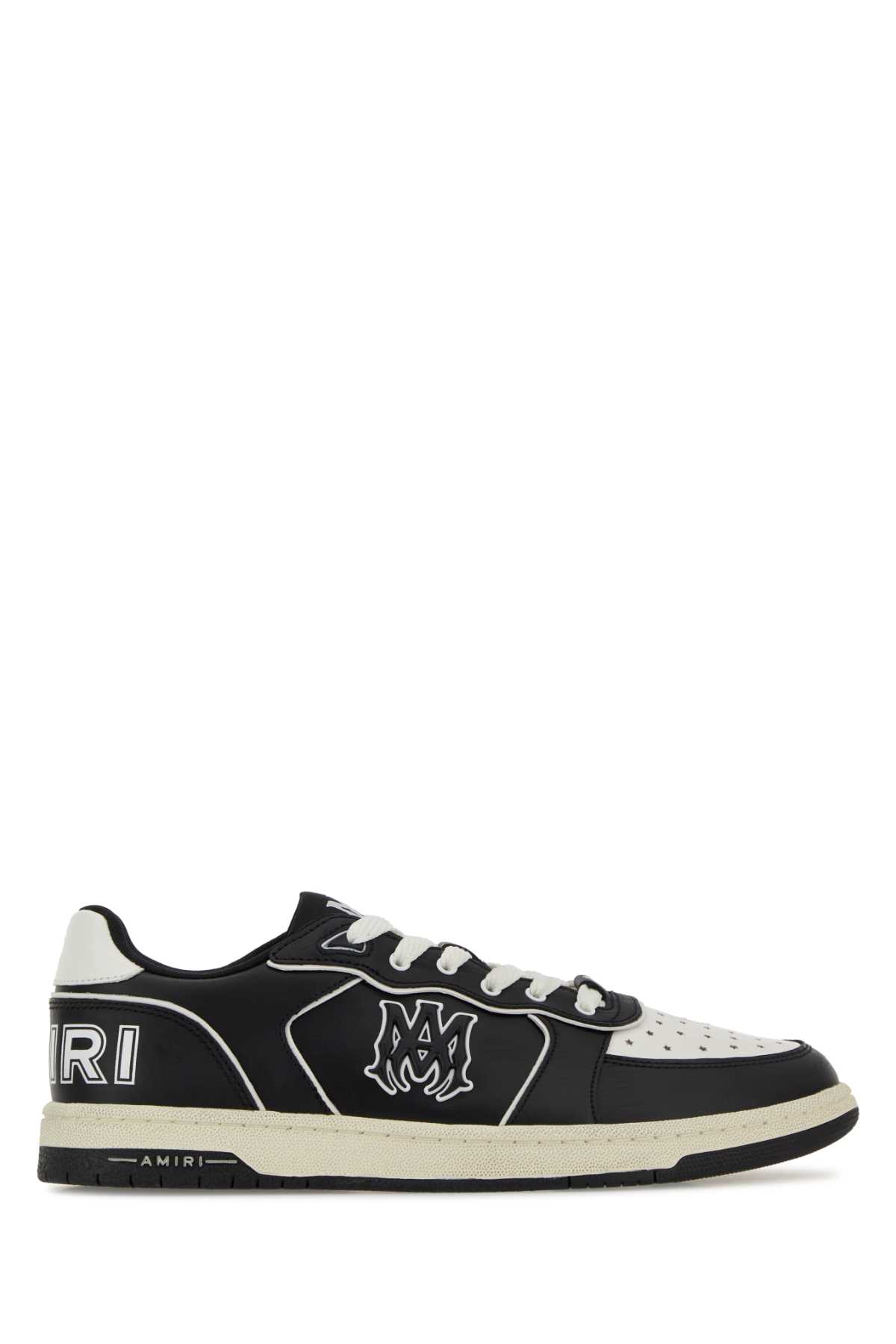 Black leather Newport sneakers AMSNSN1061BLACK (AMIRI / スニーカー ) | AMIRI (アミリ)
