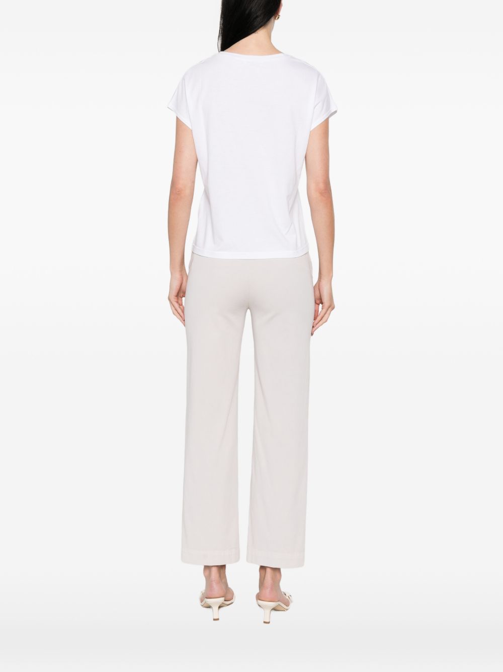 Base T-shirts and Polos WHITE D16831779201 (BASE MILANO / Tシャツ・カットソー ) | BASE MILANO (バーゼ ミラノ)(2)