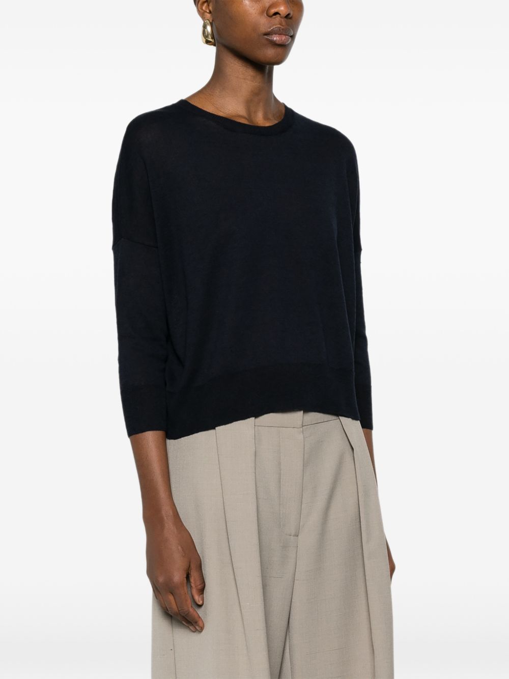 Base Sweaters INK B7723322852 (BASE MILANO / ニット・セーター・カーディガン ) | BASE MILANO (バーゼ ミラノ)(4)
