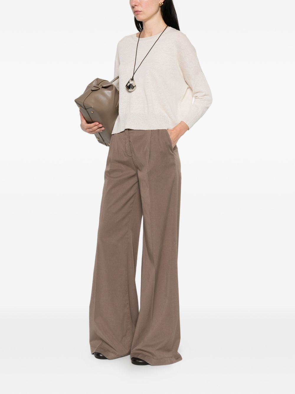 Base Sweaters BEIGE B7723322118 (BASE MILANO / ニット・セーター・カーディガン ) | BASE MILANO (バーゼ ミラノ)(2)