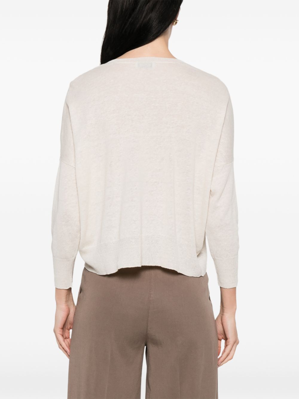 Base Sweaters BEIGE B7723322118 (BASE MILANO / ニット・セーター・カーディガン ) | BASE MILANO (バーゼ ミラノ)(3)