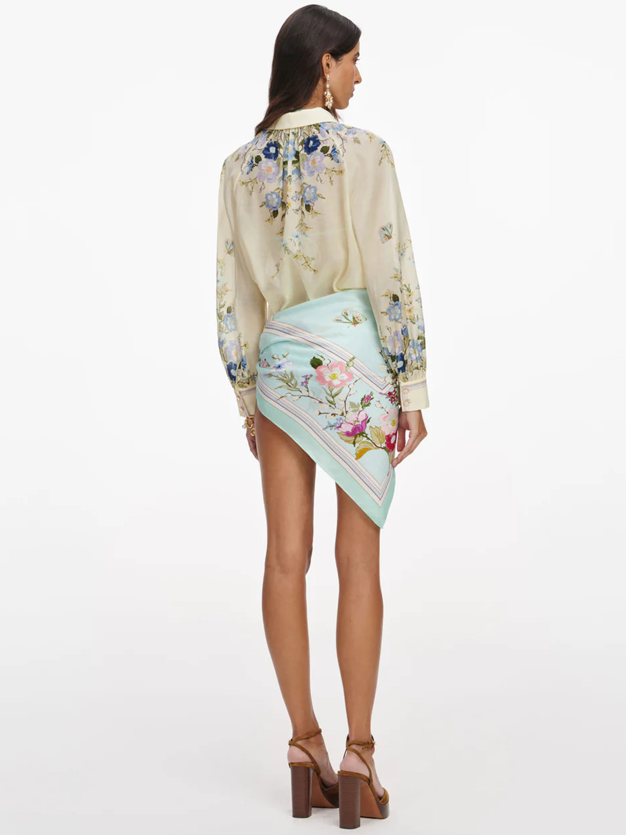 SELF PORTRAIT Shirts Yellow AC26027TYYELLOW (self-portrait / シャツ・ブラウス ) | self-portrait (セルフ・ポートレイト)(3)