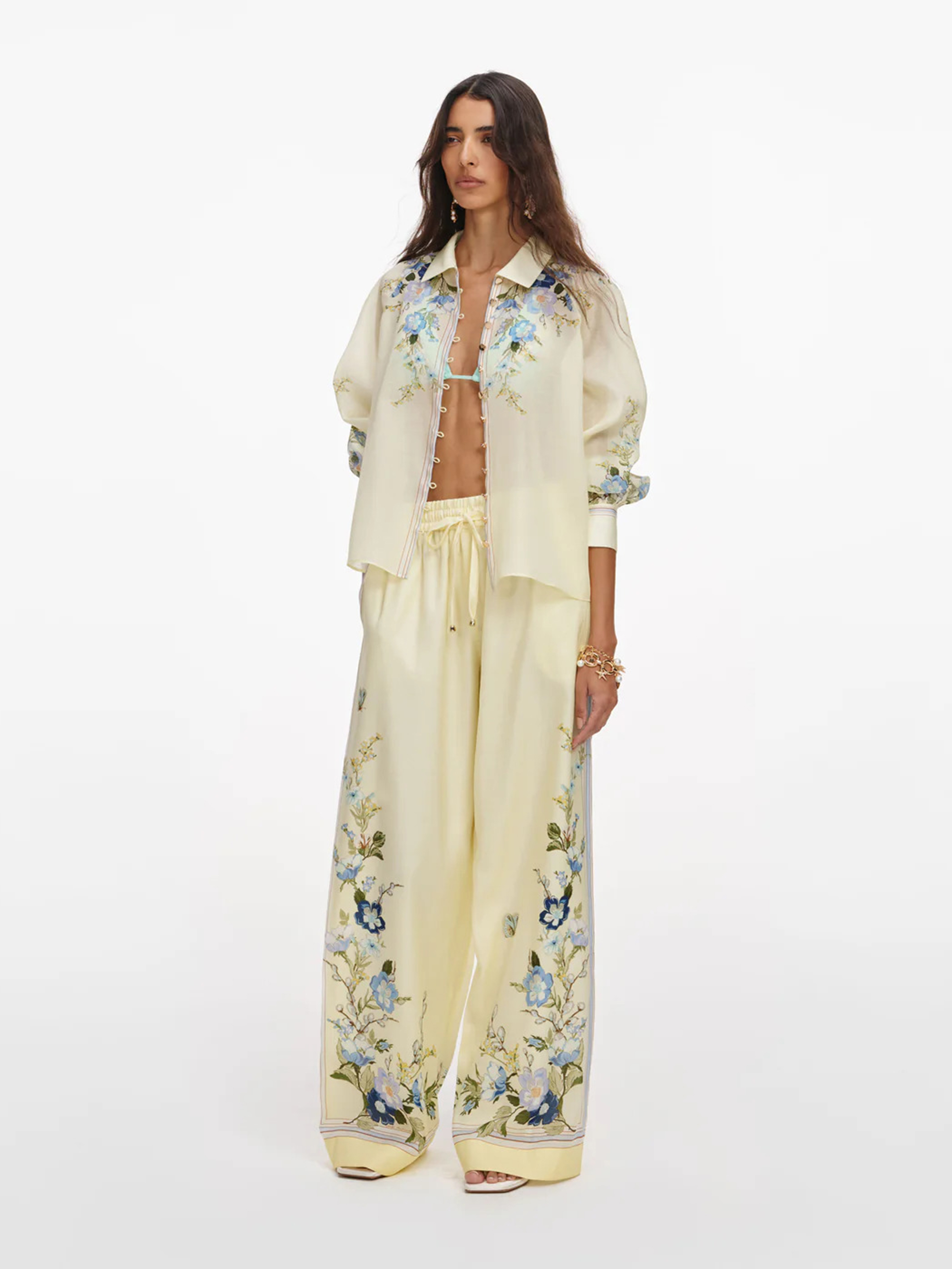 SELF PORTRAIT Shirts Yellow AC26027TYYELLOW (self-portrait / シャツ・ブラウス ) | self-portrait (セルフ・ポートレイト)(5)