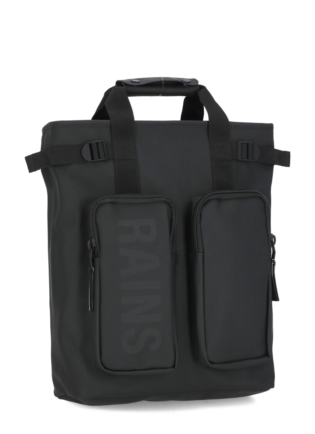 Rains Bags.. Black RA14240TEXELTOTEBACKPACKBLA (RAINS / バックパック ) | RAINS (レインズ)(1)