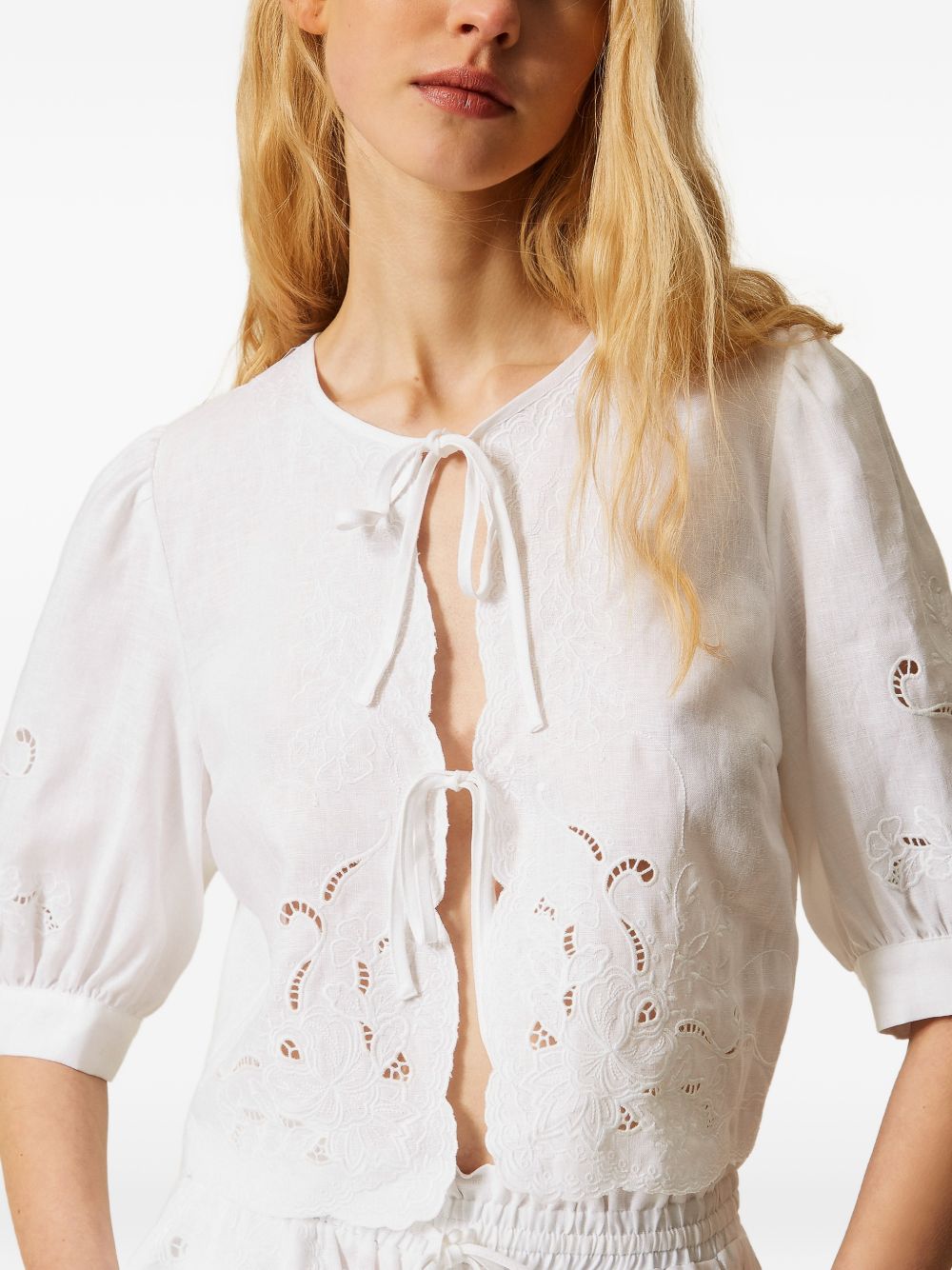 Twin-set Jackets White 261TT212000001 (TWINSET / カジュアルジャケット ) | TWINSET (ツインセット)(3)