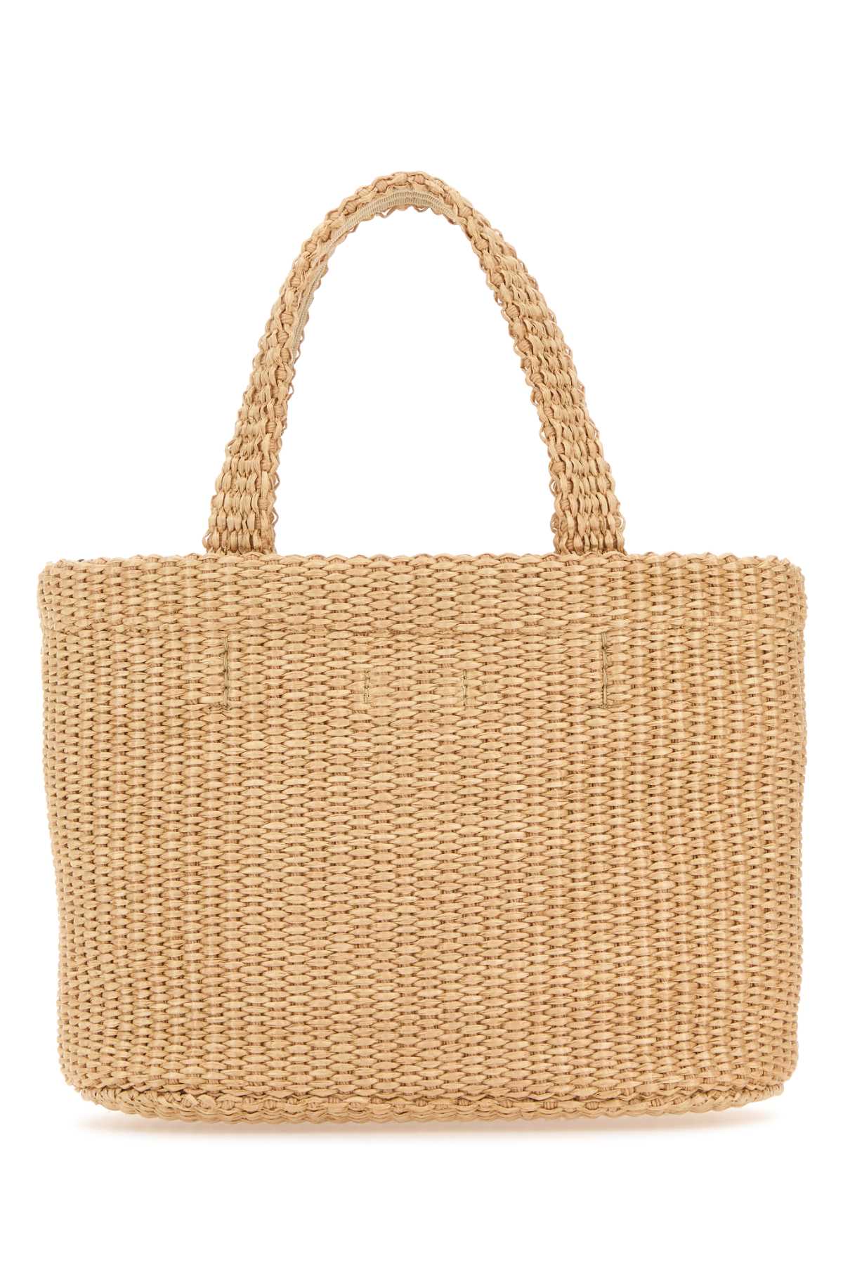 Beige rafia mini Beach handbag BEACHTOTEEWMINIJYNNATLAT (JIMMY CHOO / トートバッグ ) | JIMMY CHOO (ジミー チュウ)(2)