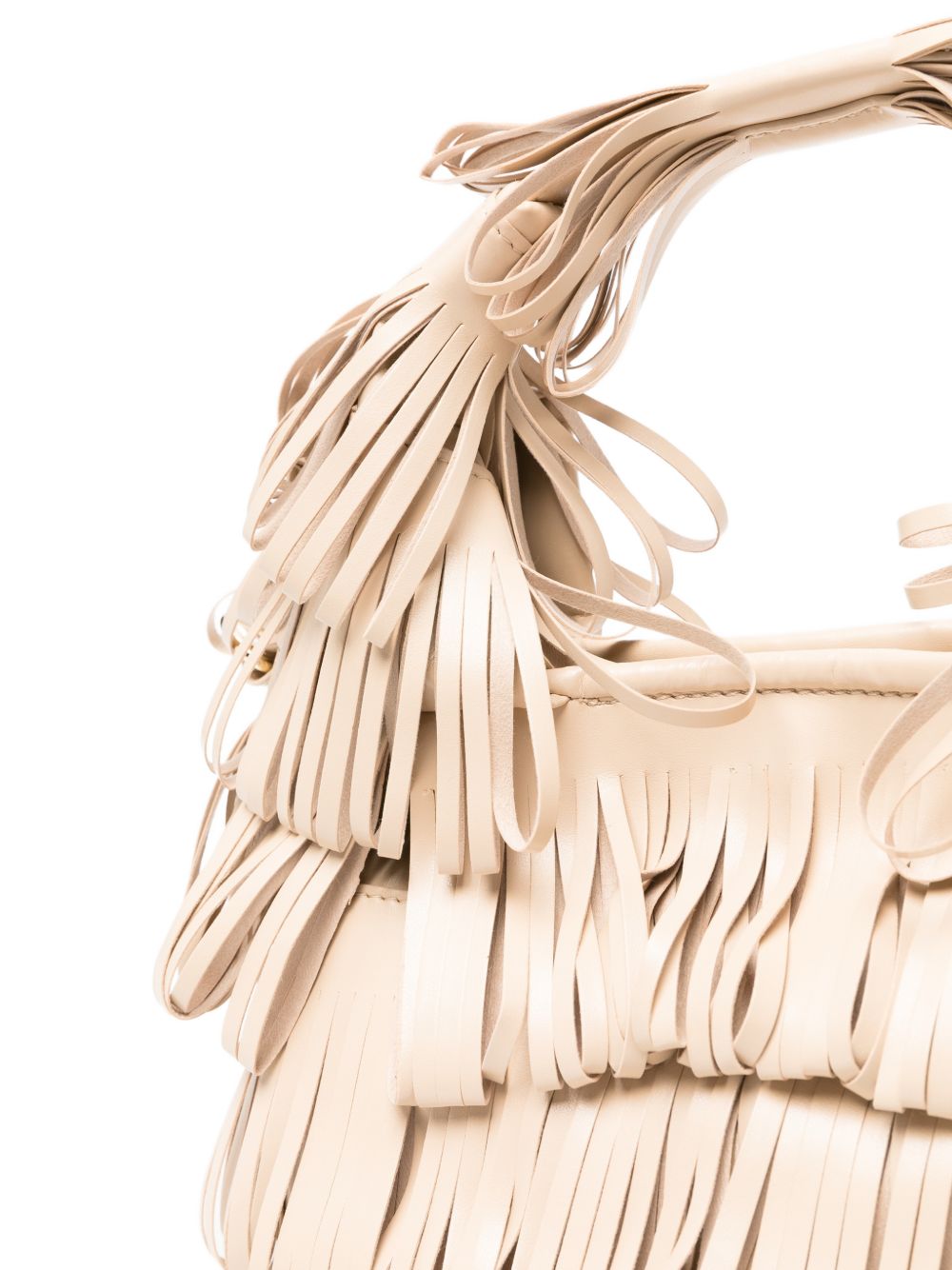 LA MILANESA Bags.. Cream CAPSPAPANNA (La MILANESA / ハンドバッグ・ショルダーバッグ ) | La MILANESA (ラミラネサ)(3)