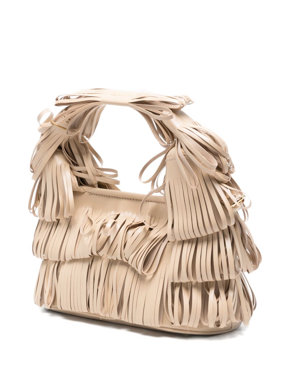 LA MILANESA Bags.. Cream CAPSPAPANNA (La MILANESA / ハンドバッグ・ショルダーバッグ ) | La MILANESA (ラミラネサ)(4)