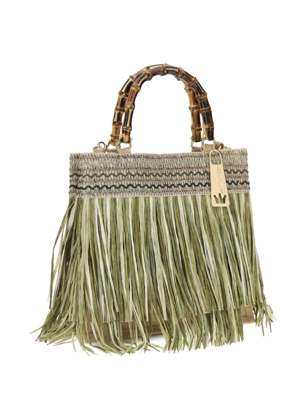 LA MILANESA Bags.. Green CALLAMVVERDE (La MILANESA / ハンドバッグ・ショルダーバッグ ) | La MILANESA (ラミラネサ)(3)