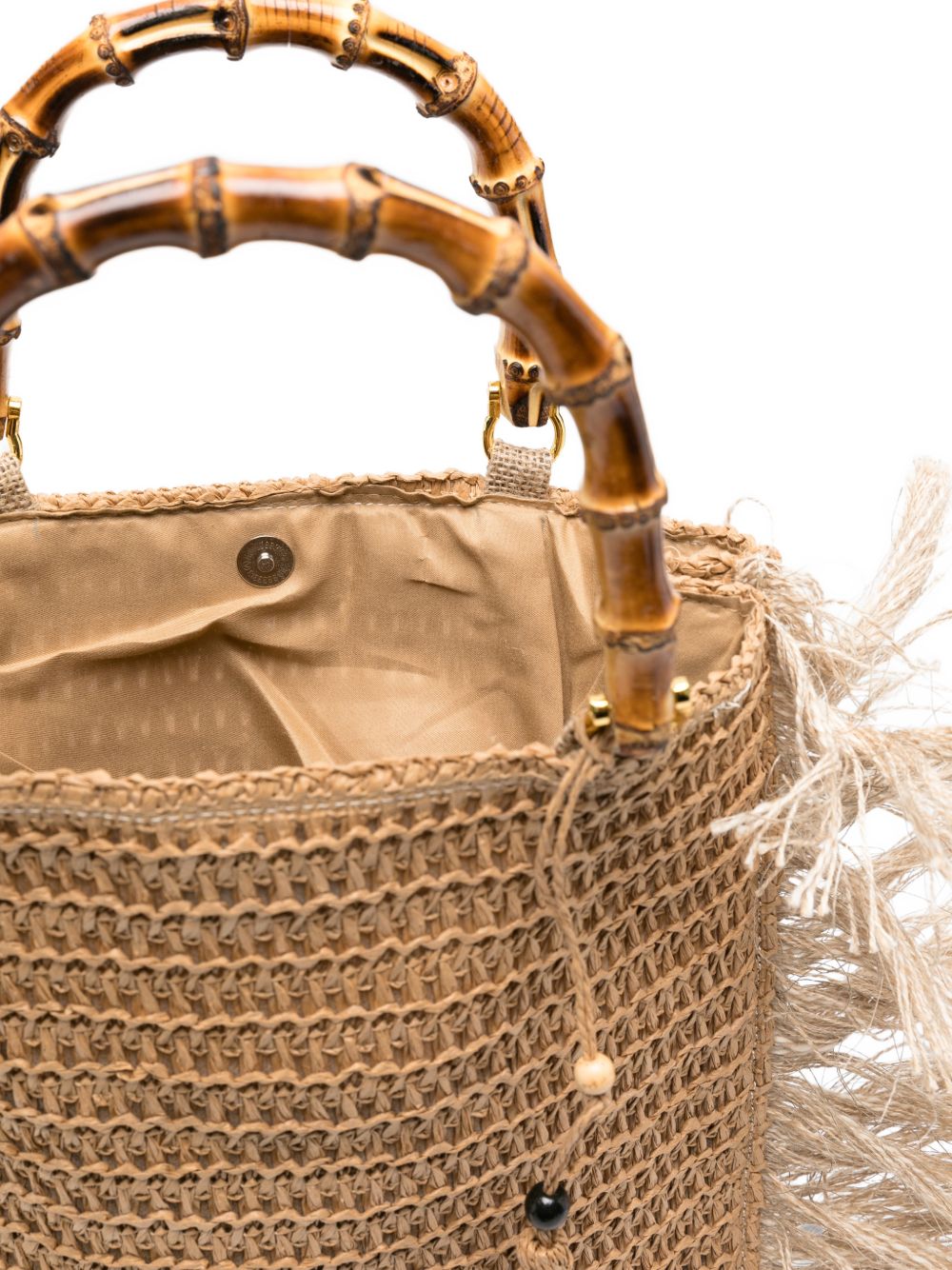 LA MILANESA Bags.. Beige ZAHRA (La MILANESA / ハンドバッグ・ショルダーバッグ ) | La MILANESA (ラミラネサ)(1)