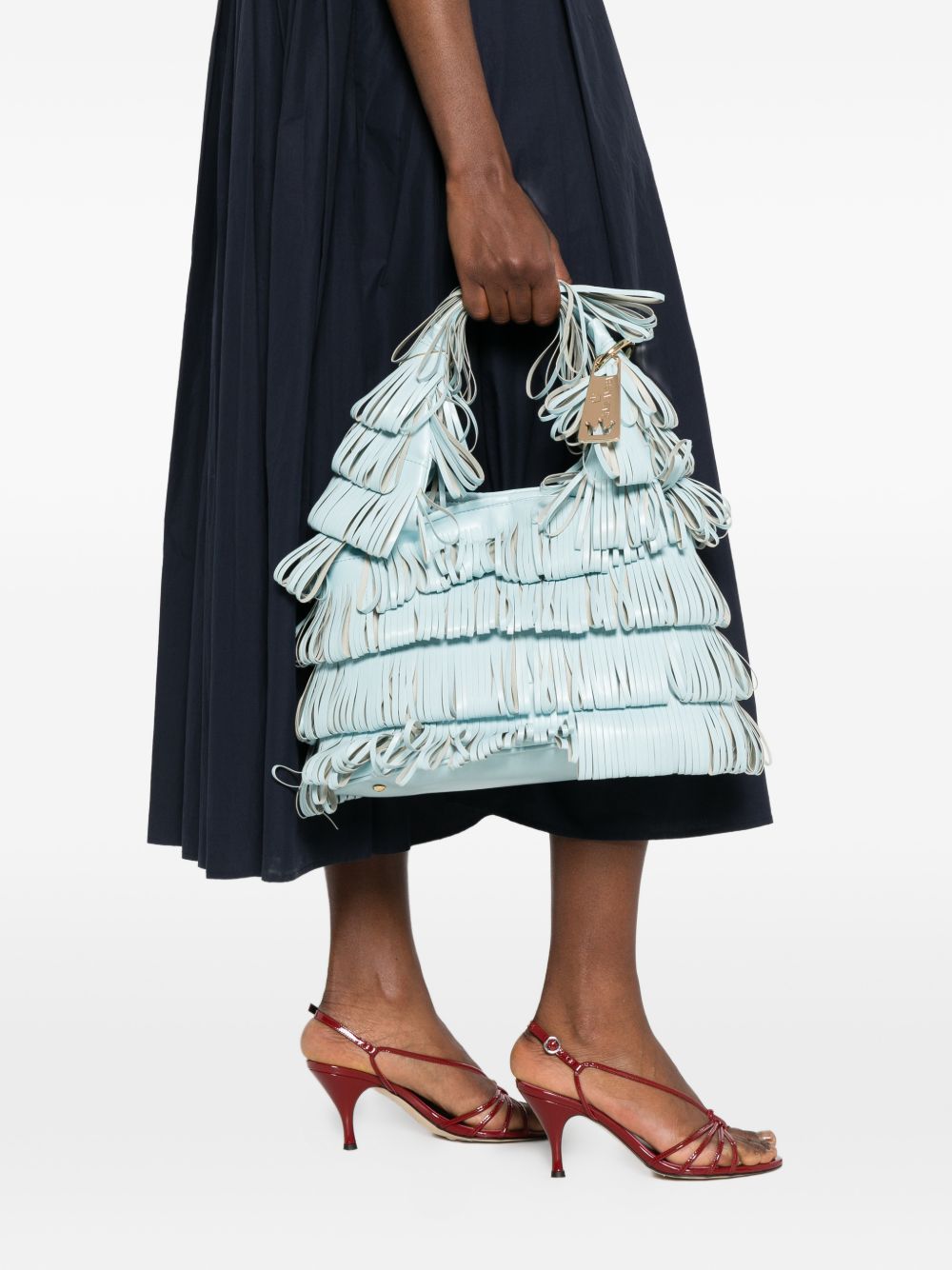 LA MILANESA Bags.. Clear Blue CAPAZAZZURRO (La MILANESA / ハンドバッグ・ショルダーバッグ ) | La MILANESA (ラミラネサ)(3)