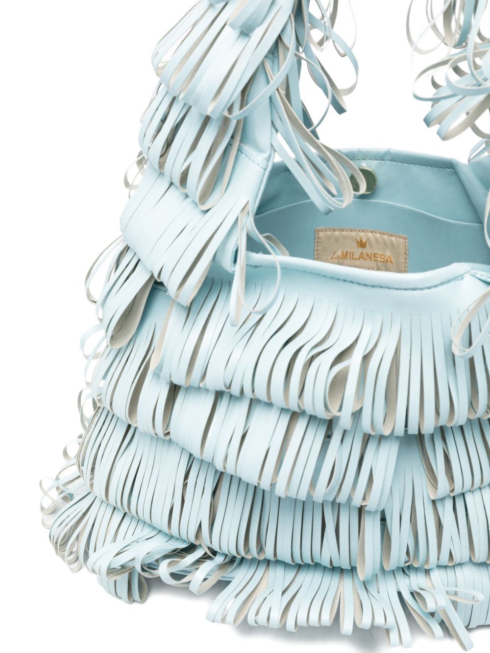 LA MILANESA Bags.. Clear Blue CAPAZAZZURRO (La MILANESA / ハンドバッグ・ショルダーバッグ ) | La MILANESA (ラミラネサ)(4)