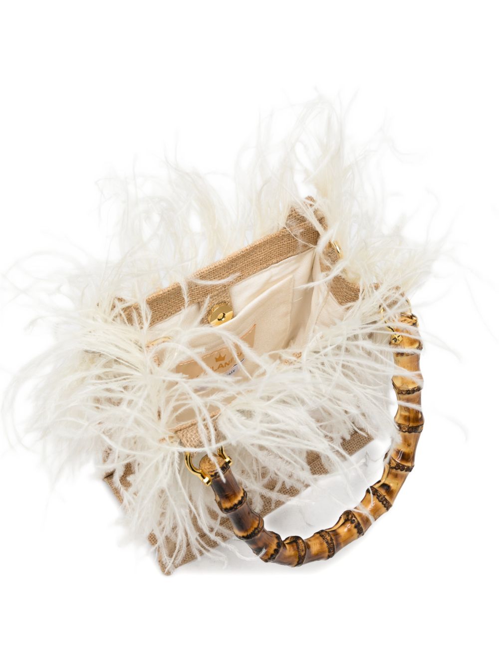 LA MILANESA Bags.. Cream VIOLSPPANNA (La MILANESA / ハンドバッグ・ショルダーバッグ ) | La MILANESA (ラミラネサ)(1)