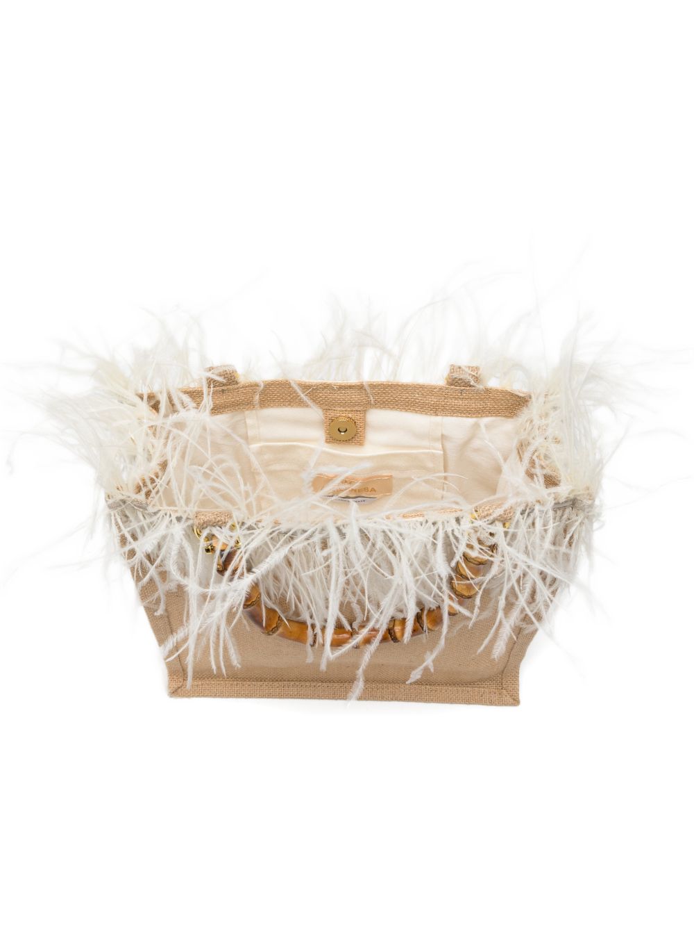 LA MILANESA Bags.. Cream VIOLMPPANNA (La MILANESA / ハンドバッグ・ショルダーバッグ ) | La MILANESA (ラミラネサ)(1)