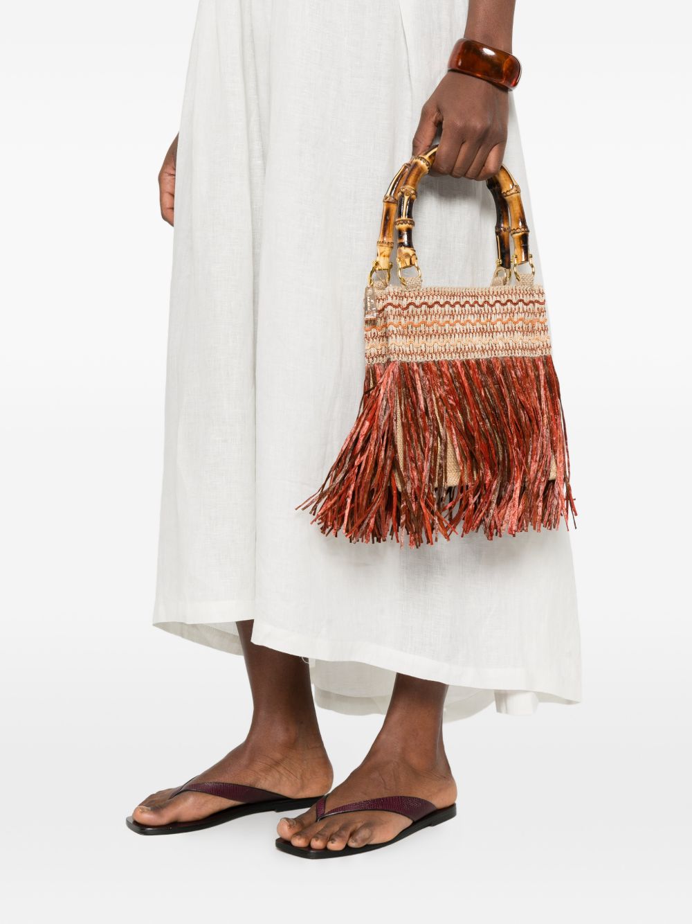 LA MILANESA Bags.. Bordeaux CALLASRRUGGINE (La MILANESA / ハンドバッグ・ショルダーバッグ ) | La MILANESA (ラミラネサ)(1)