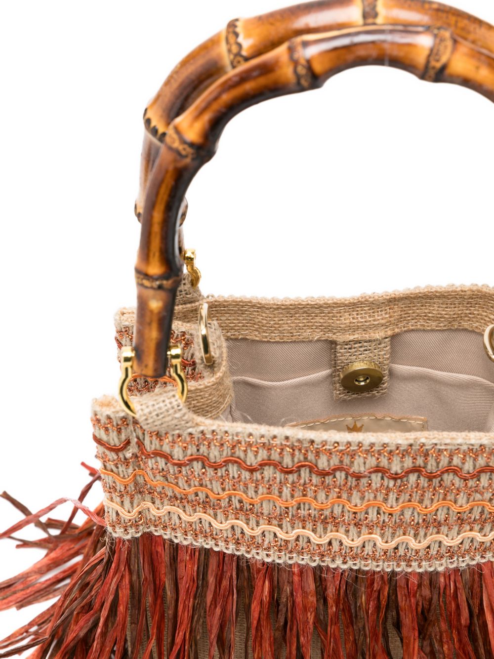 LA MILANESA Bags.. Bordeaux CALLASRRUGGINE (La MILANESA / ハンドバッグ・ショルダーバッグ ) | La MILANESA (ラミラネサ)(2)