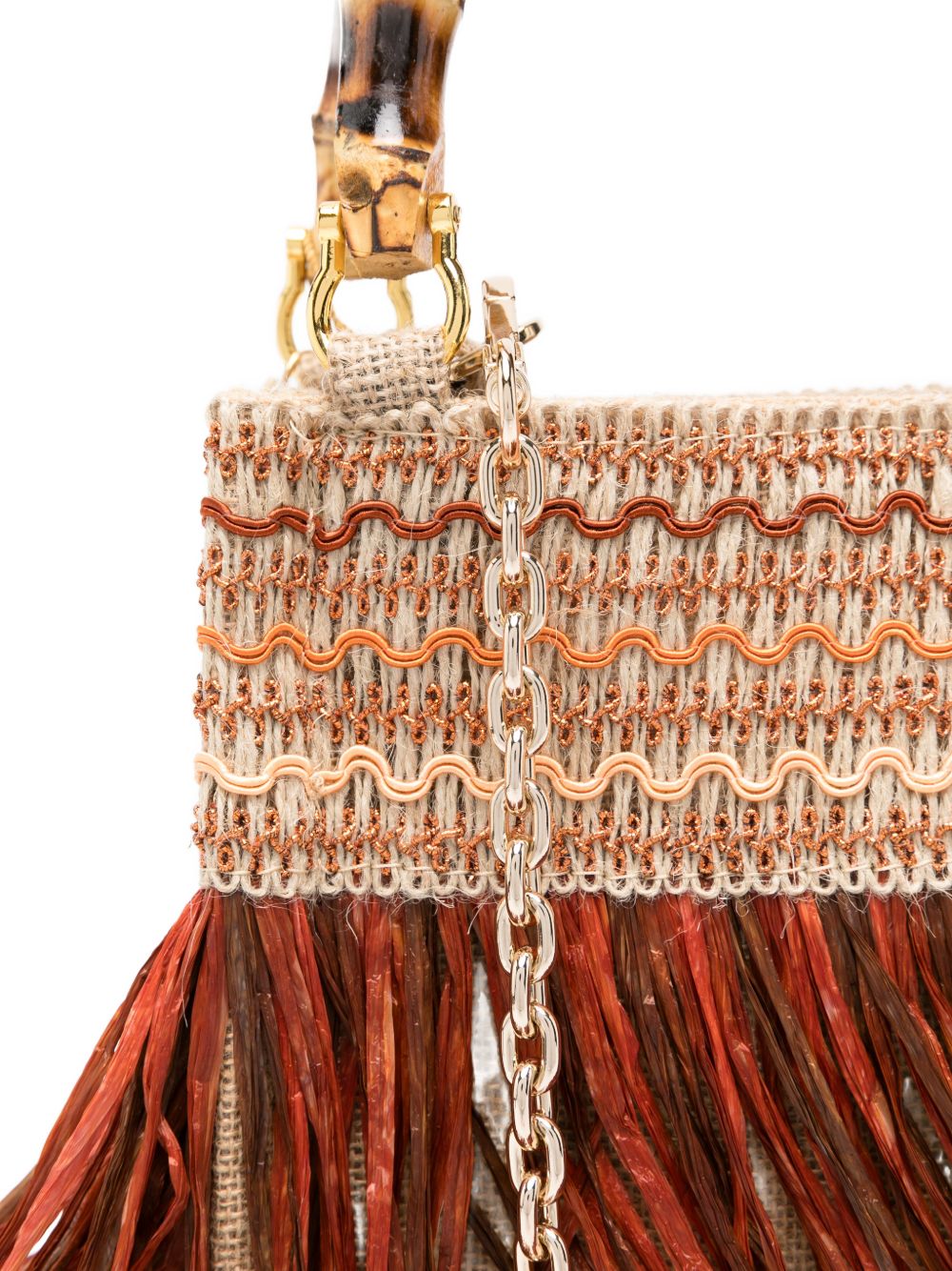 LA MILANESA Bags.. Bordeaux CALLASRRUGGINE (La MILANESA / ハンドバッグ・ショルダーバッグ ) | La MILANESA (ラミラネサ)(4)