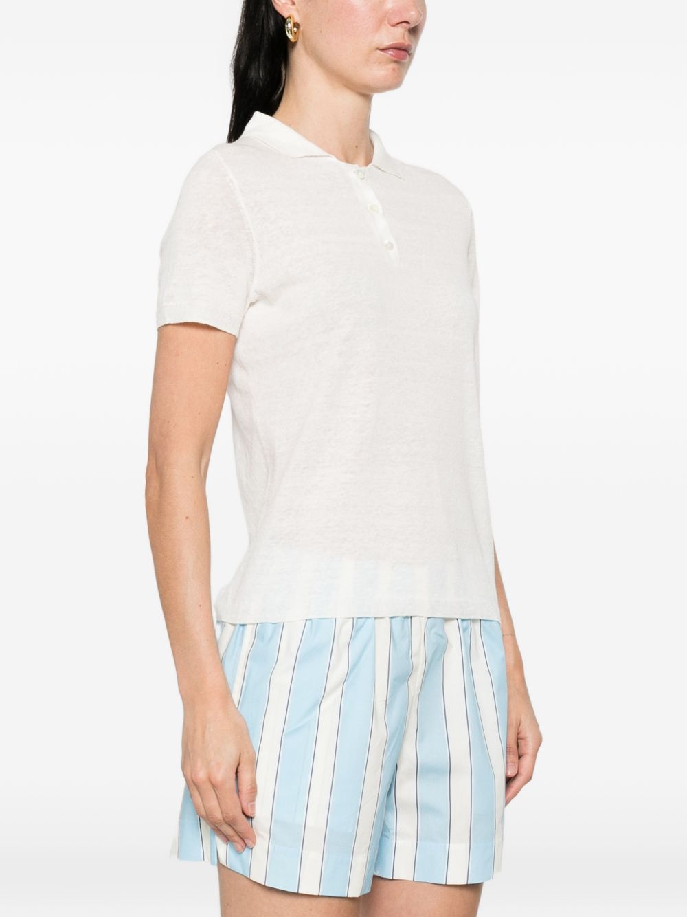Base T-shirts and Polos WHITE B7724322001 (BASE MILANO / ポロシャツ ) | BASE MILANO (バーゼ ミラノ)(1)