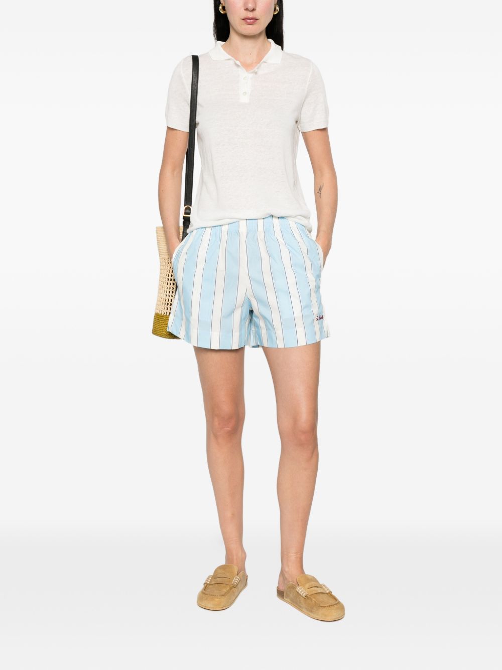 Base T-shirts and Polos WHITE B7724322001 (BASE MILANO / ポロシャツ ) | BASE MILANO (バーゼ ミラノ)(2)