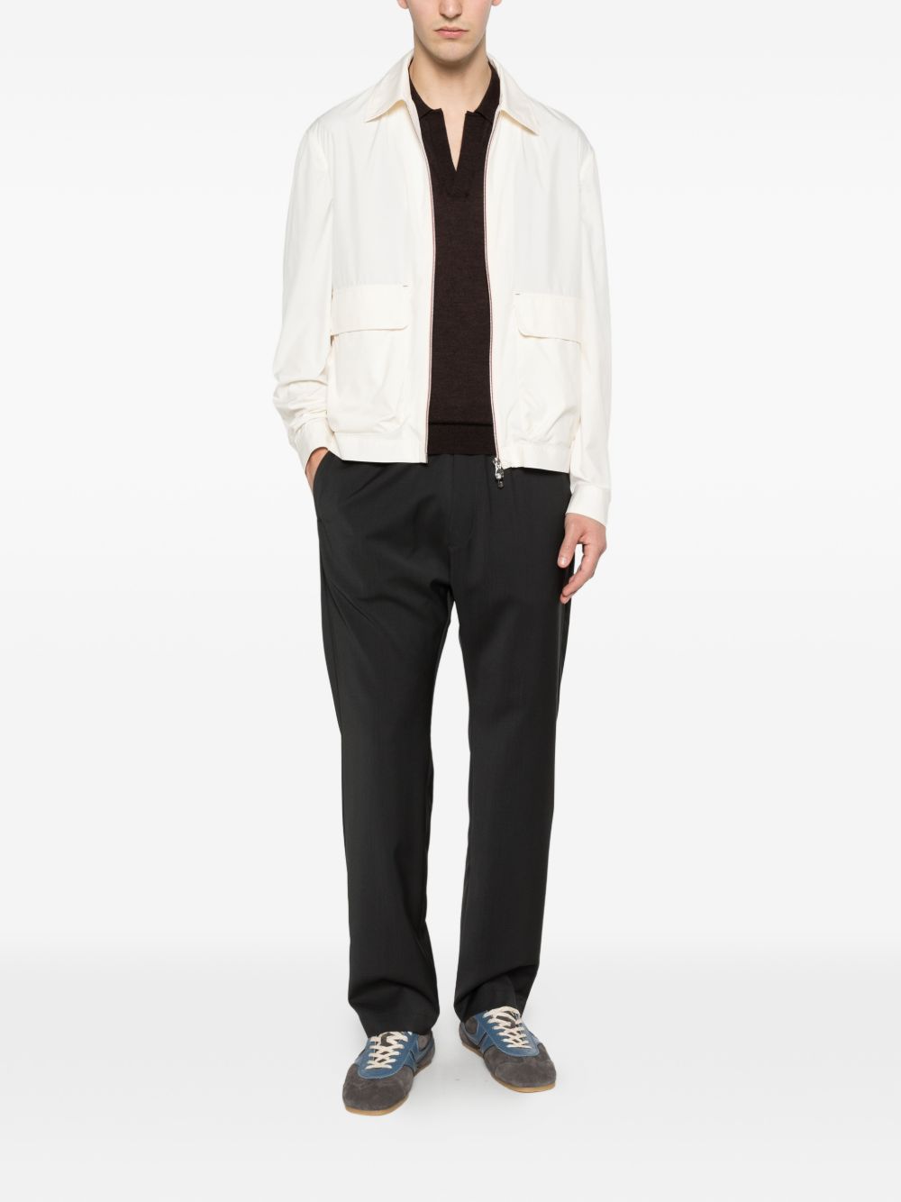 Brunello Cucinelli Coats White MV4086570C1849 (Brunello Cucinelli / カジュアルジャケット ) | Brunello Cucinelli (ブルネロ・クチネリ)(4)