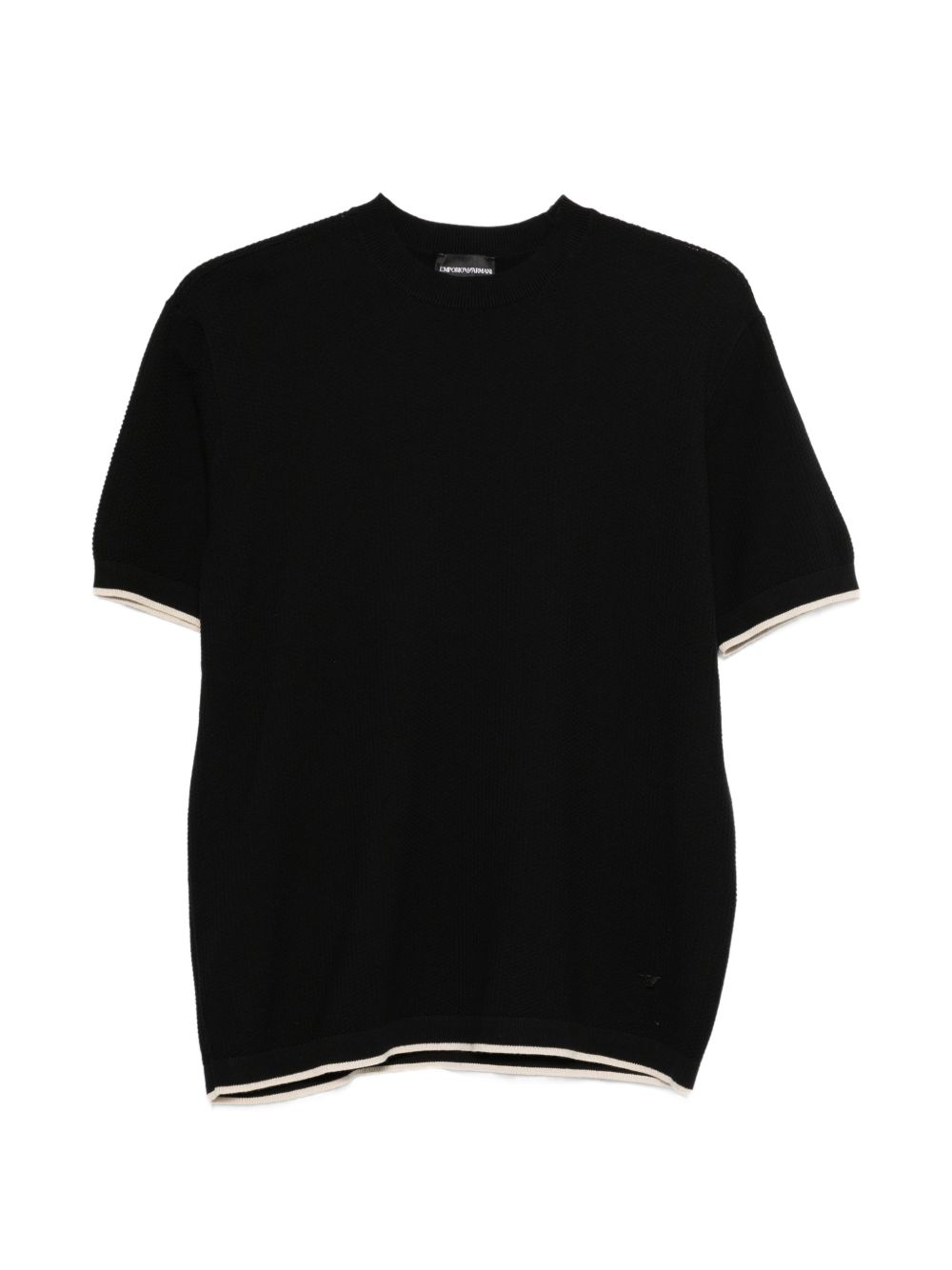 Emporio Armani T-shirts and Polos Black EM005529AF25257FC102 (EMPORIO ARMANI / Tシャツ・カットソー ) | EMPORIO ARMANI (エンポリオ アルマーニ)