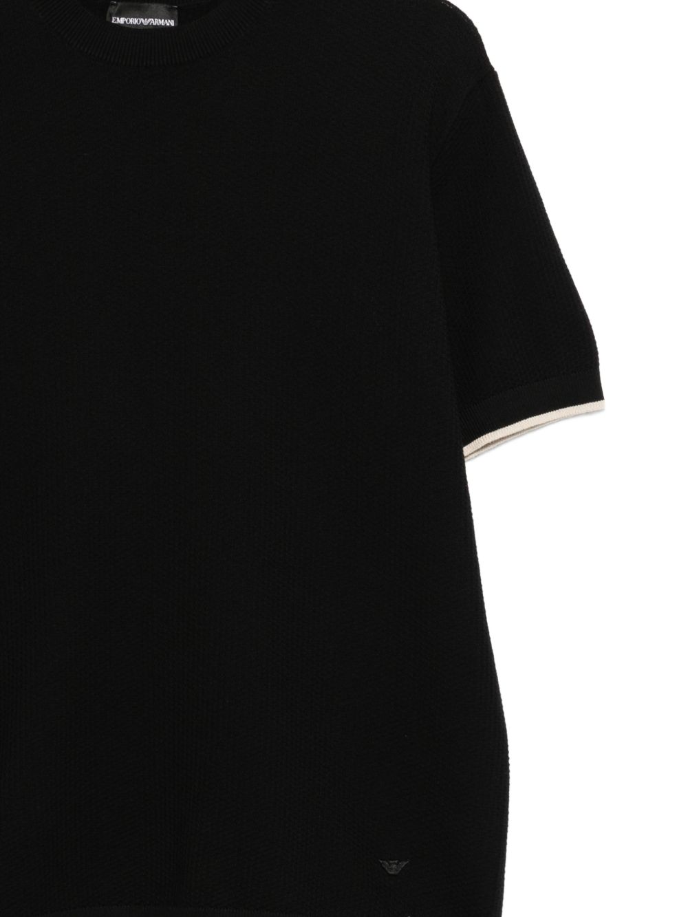 Emporio Armani T-shirts and Polos Black EM005529AF25257FC102 (EMPORIO ARMANI / Tシャツ・カットソー ) | EMPORIO ARMANI (エンポリオ アルマーニ)(2)