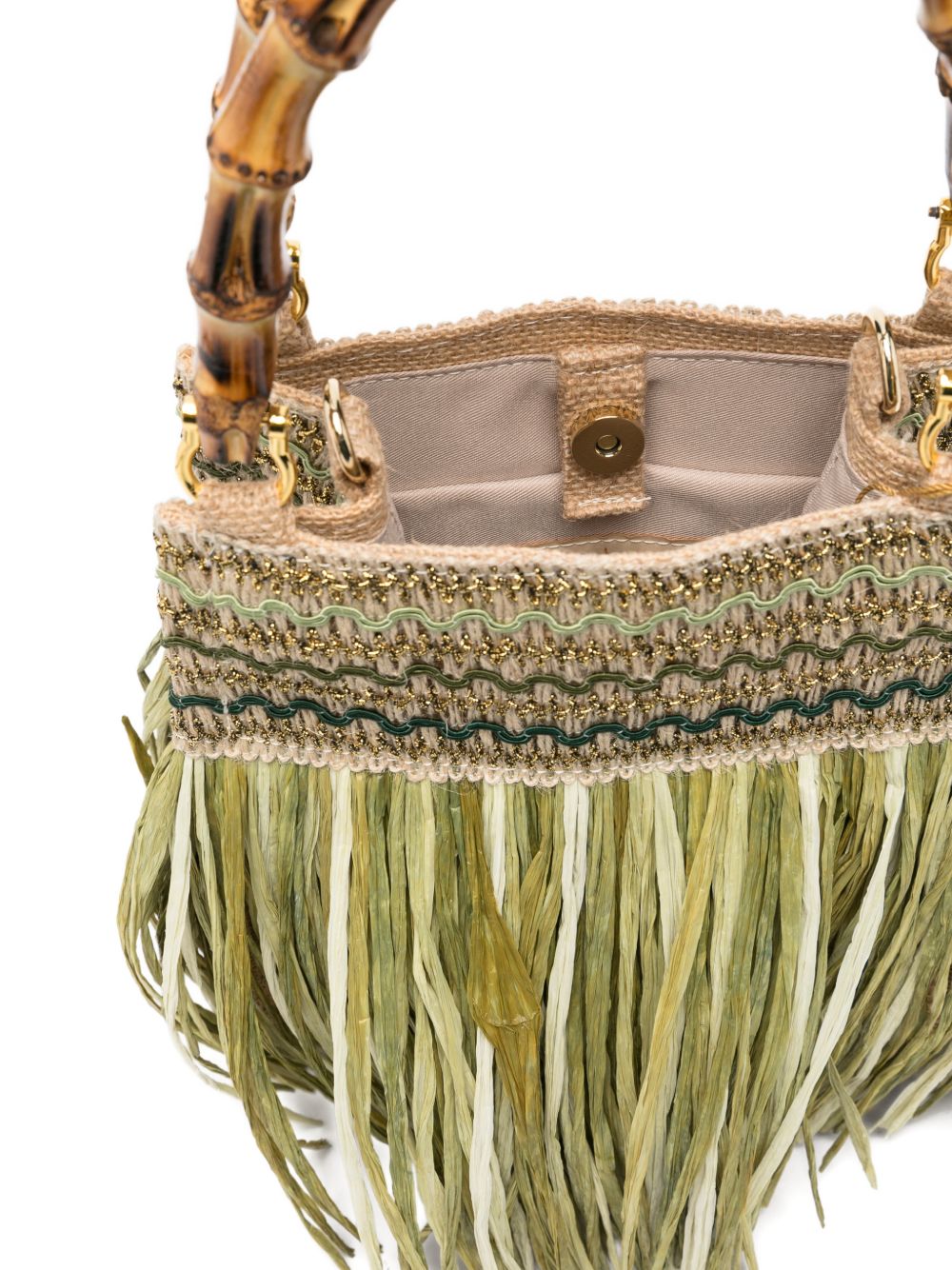 LA MILANESA Bags.. Green CALLASVVERDE (La MILANESA / ハンドバッグ・ショルダーバッグ ) | La MILANESA (ラミラネサ)(1)