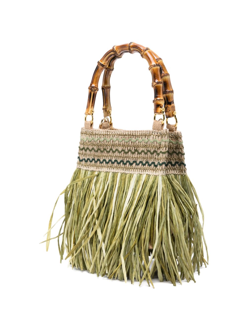 LA MILANESA Bags.. Green CALLASVVERDE (La MILANESA / ハンドバッグ・ショルダーバッグ ) | La MILANESA (ラミラネサ)(2)