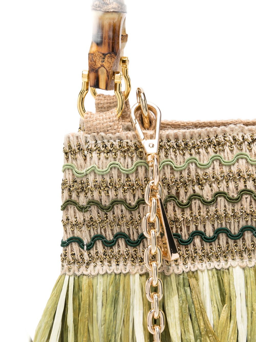 LA MILANESA Bags.. Green CALLASVVERDE (La MILANESA / ハンドバッグ・ショルダーバッグ ) | La MILANESA (ラミラネサ)(3)